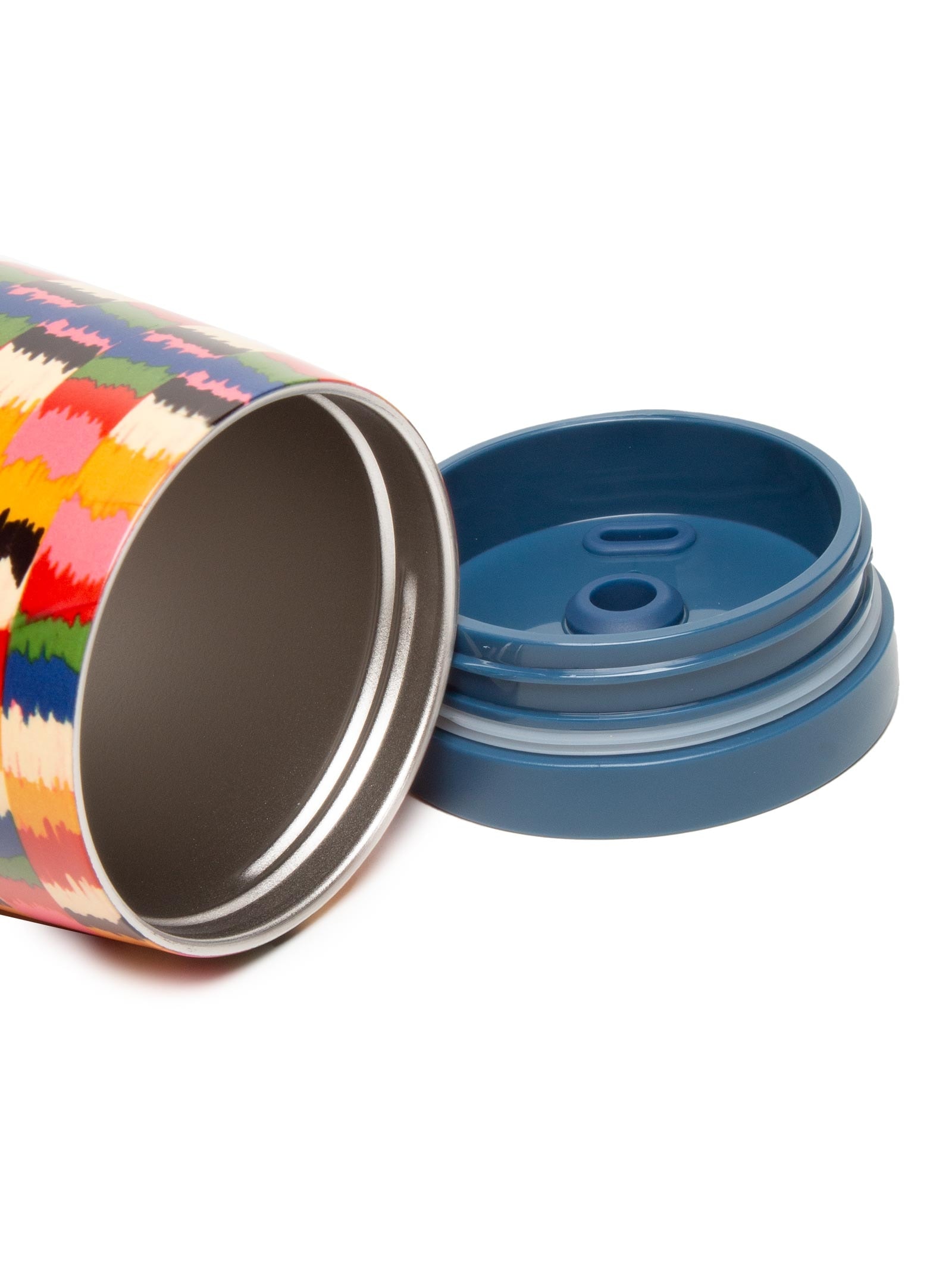 Copo Que Sede Quadriculado Bosque Azul Farm Etc