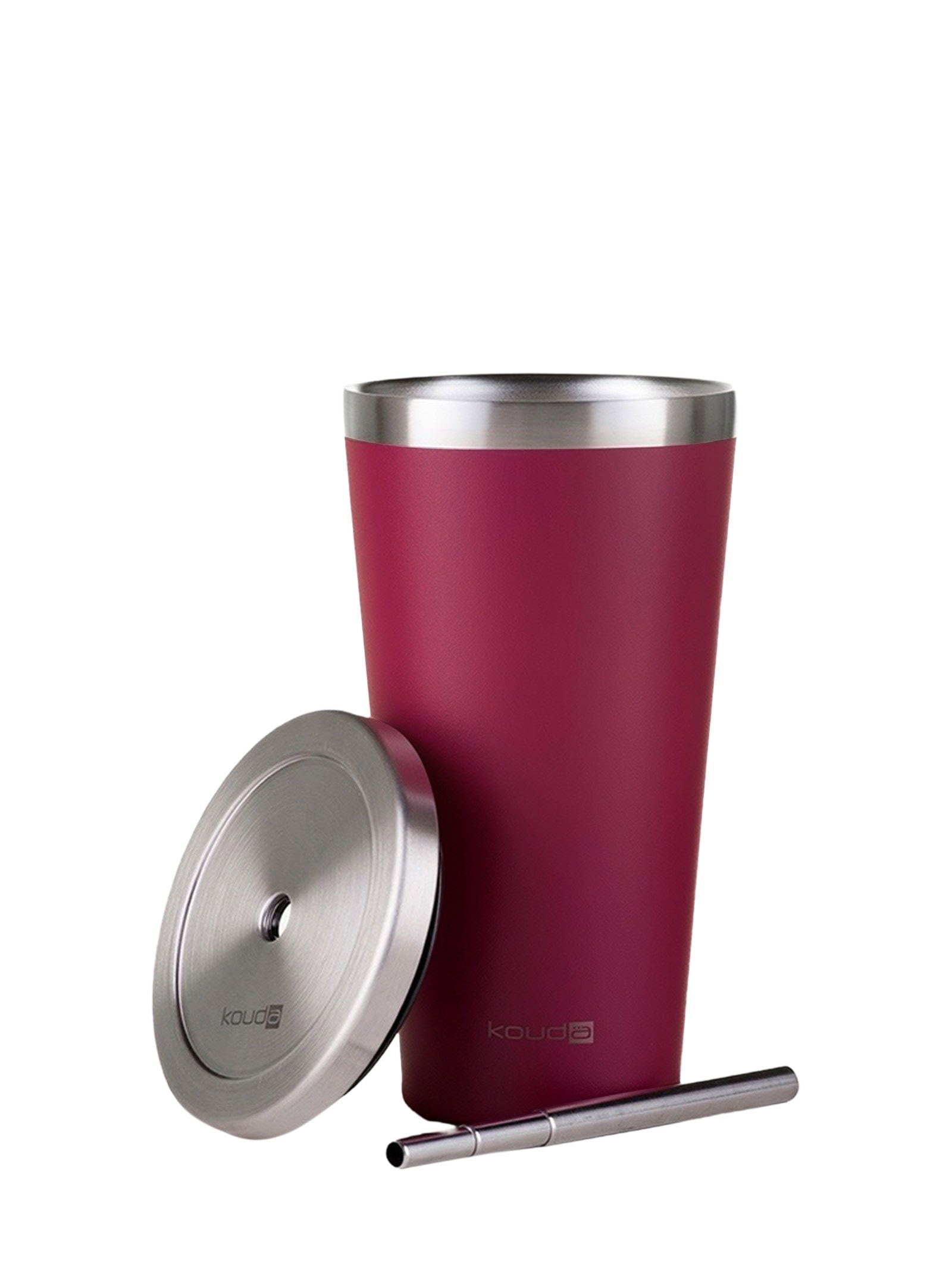 Copo Térmico com Canudo Kouda 570ml Beni Kouda