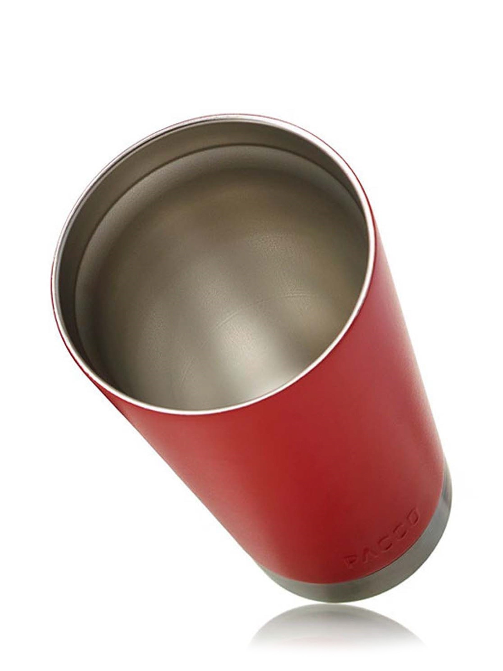 Copo Térmico Drink Em Aço Inox 473 ml Vermelho Pacco