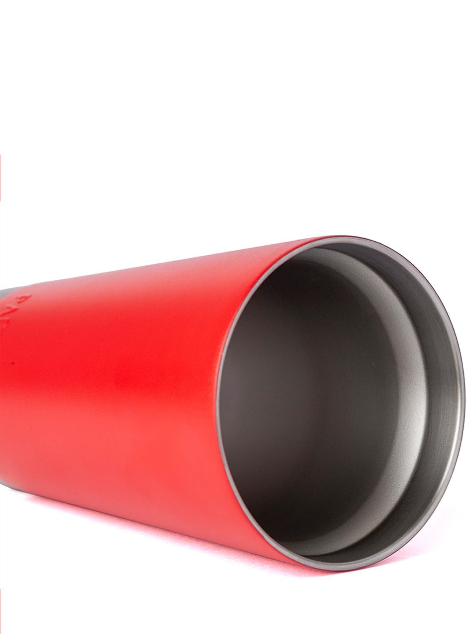 Copo Térmico Drink Em Aço Inox 473 ml Vermelho Pacco