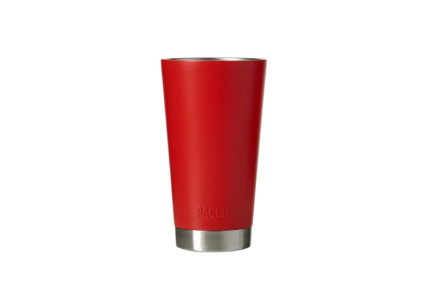 Copo Térmico Drink Em Aço Inox 473 ml - Vermelho