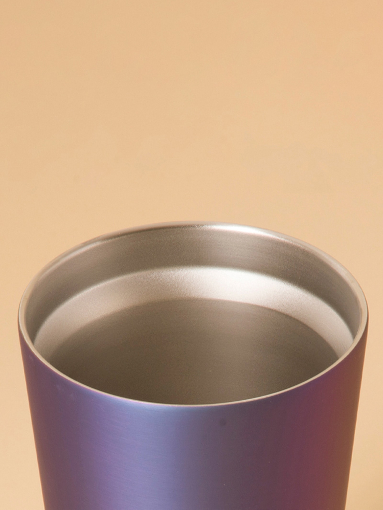 Copo Térmico Em Inox Beercup Com Abridor Roxo Pacco