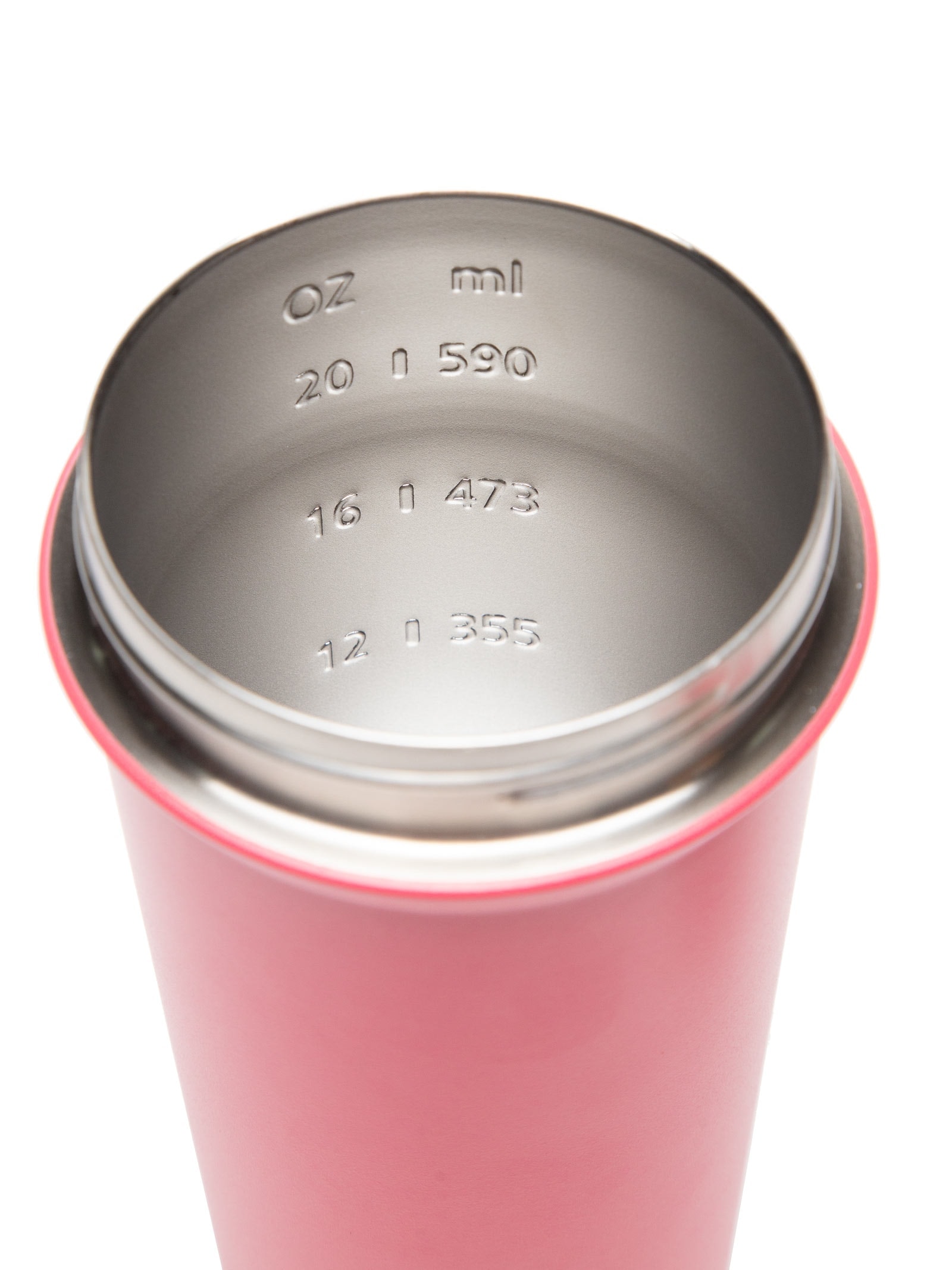 Coqueteleira Térmica 750 Ml Fox Rosa  Kouda