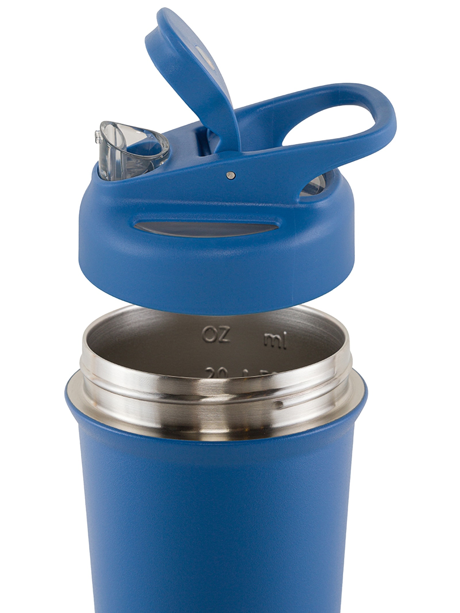 Coqueteleira Térmica 750ml Azul Kouda