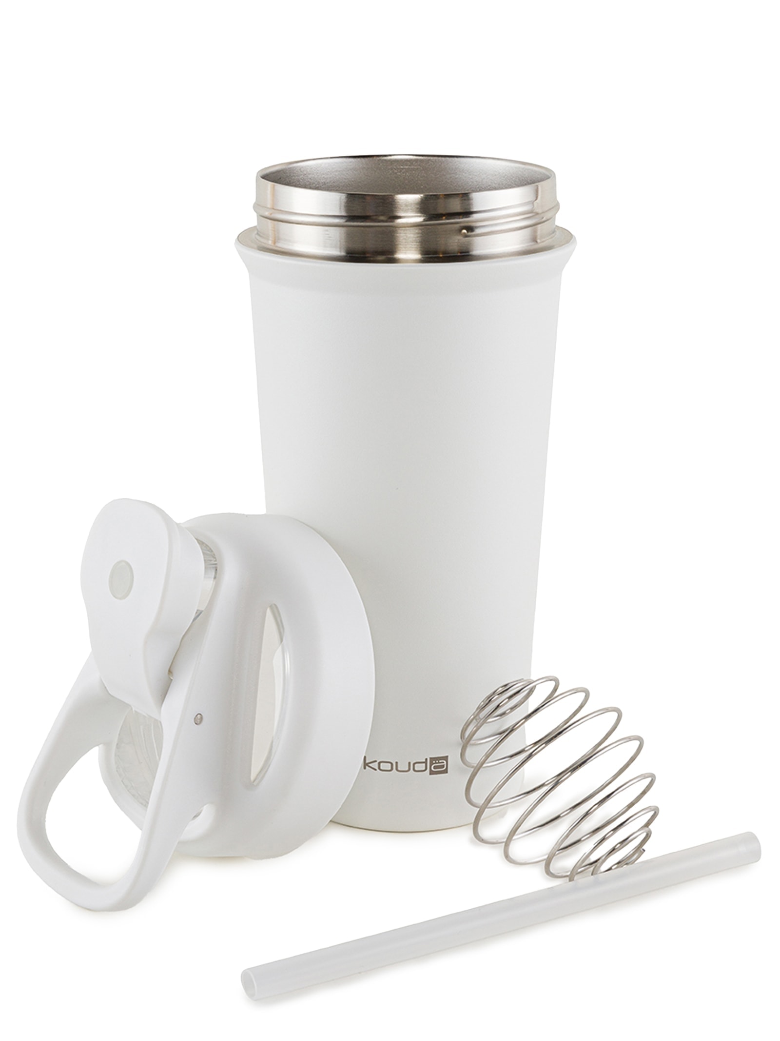 Coqueteleira Térmica 750ml Branco Kouda