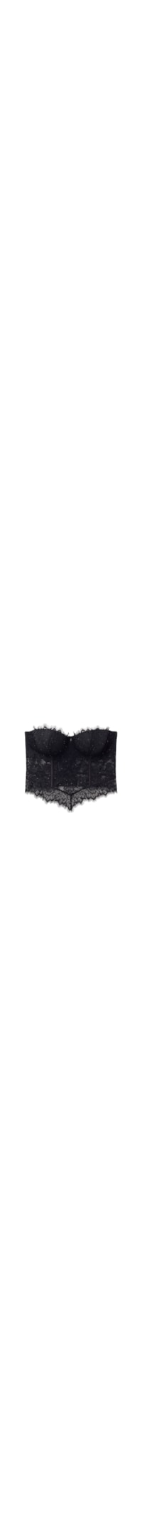 Corpete Tomara Que Caia Giada Glimmer Of Pleasure - Preto