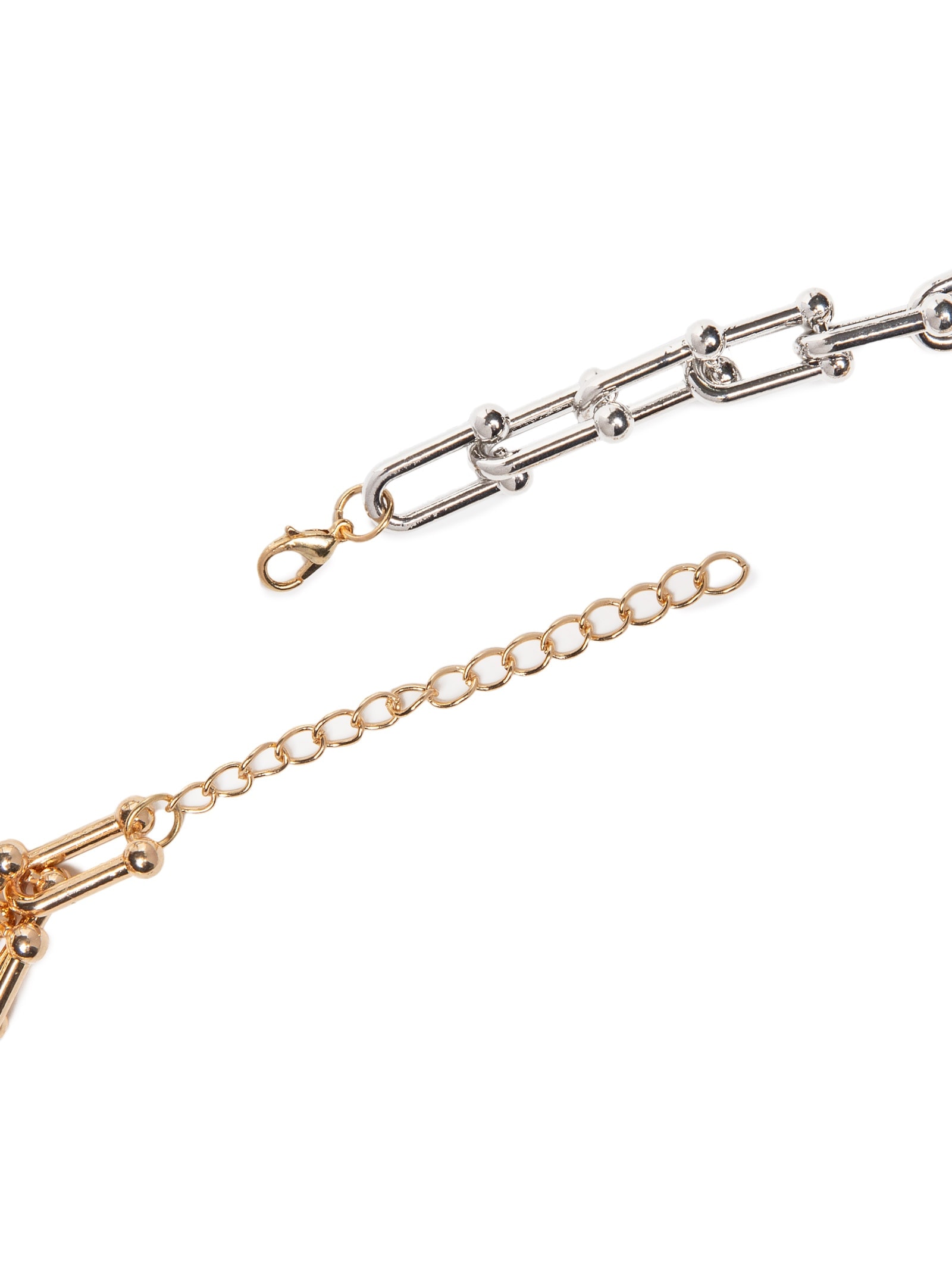 Corrente Feminina Bicolor Dourado Market 33