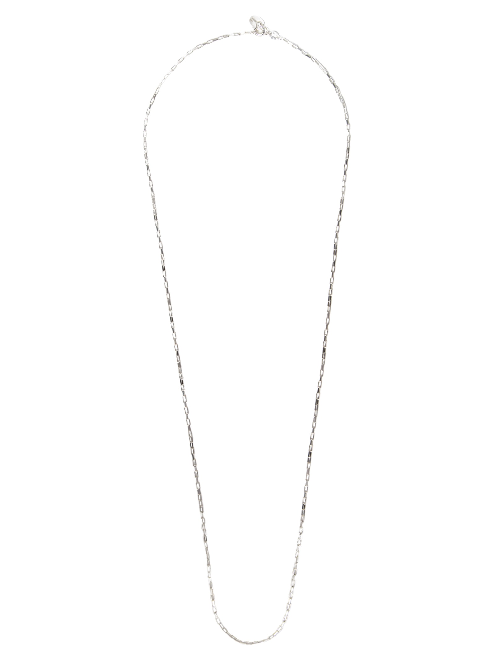 Corrente Masculina Tijolinho Prateado Key Design