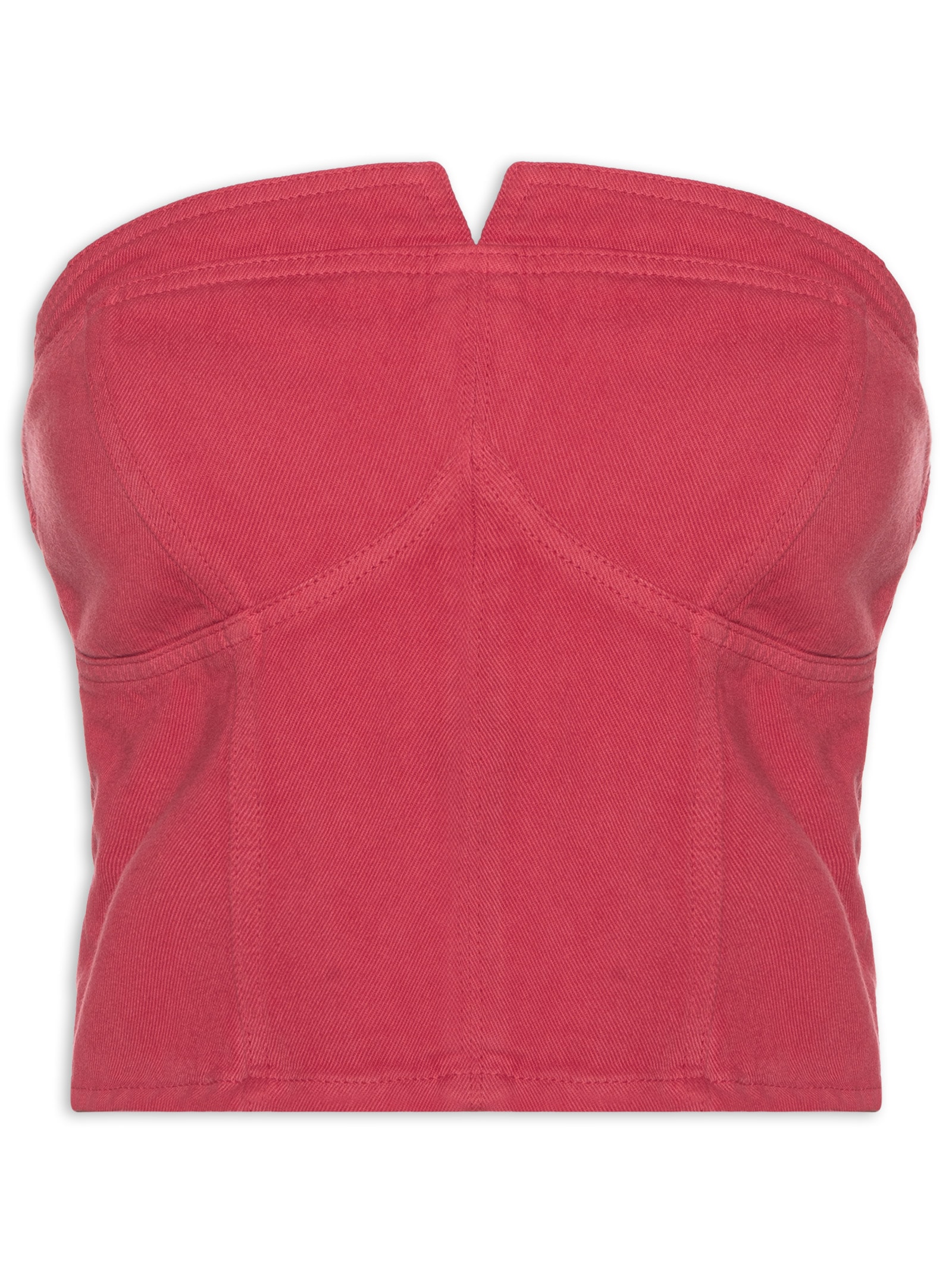 Corselet Liso Vermelho Cacay
