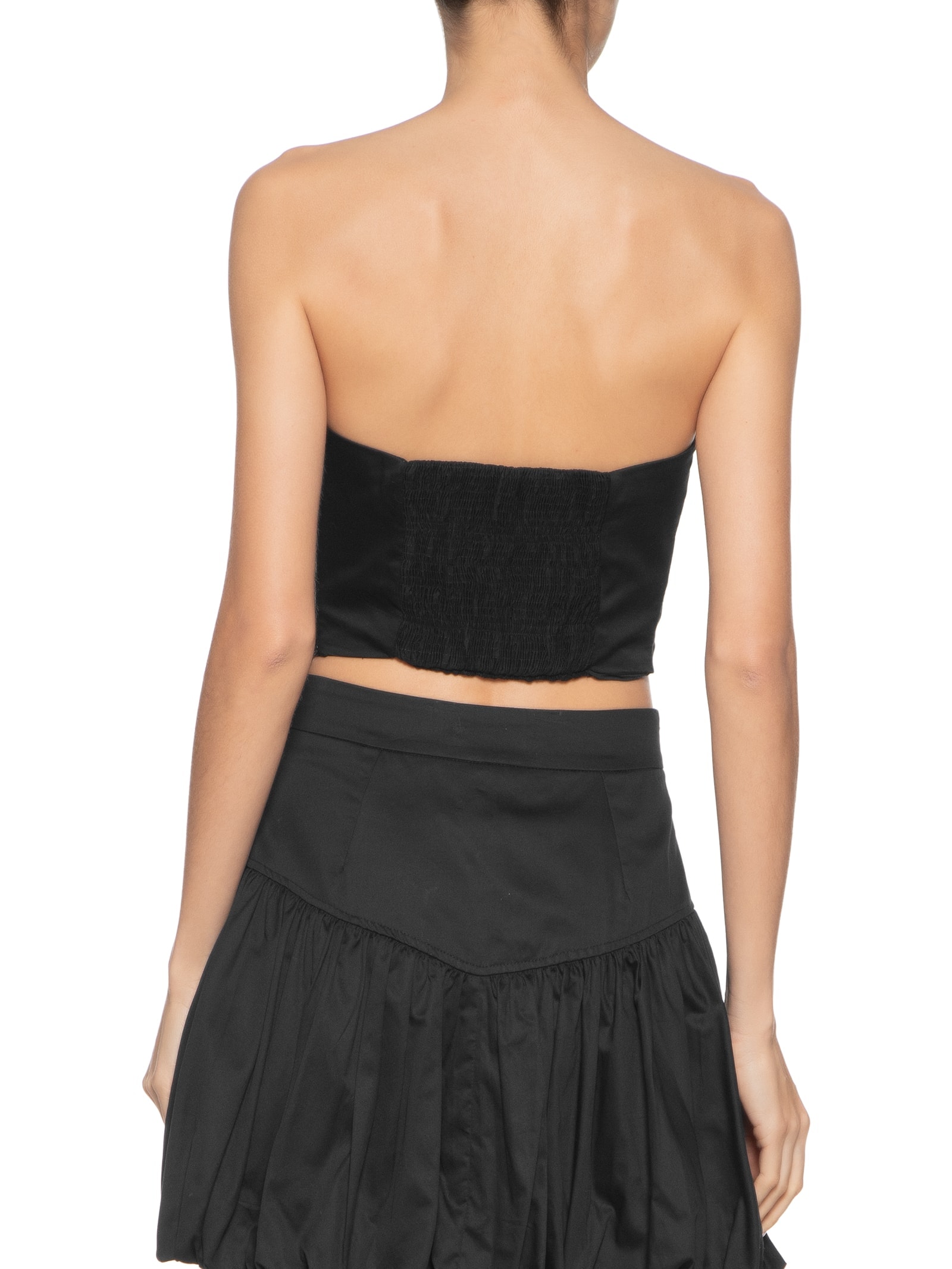 Corselet Sem Alça Preto Dress To