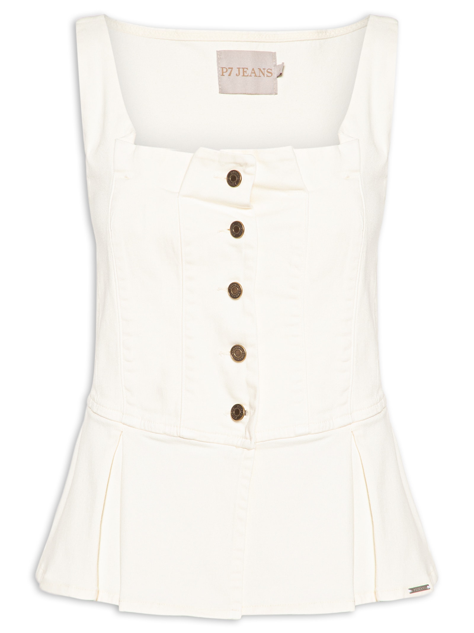 Corset Feminino Amelie Amarelo P7 Jeans