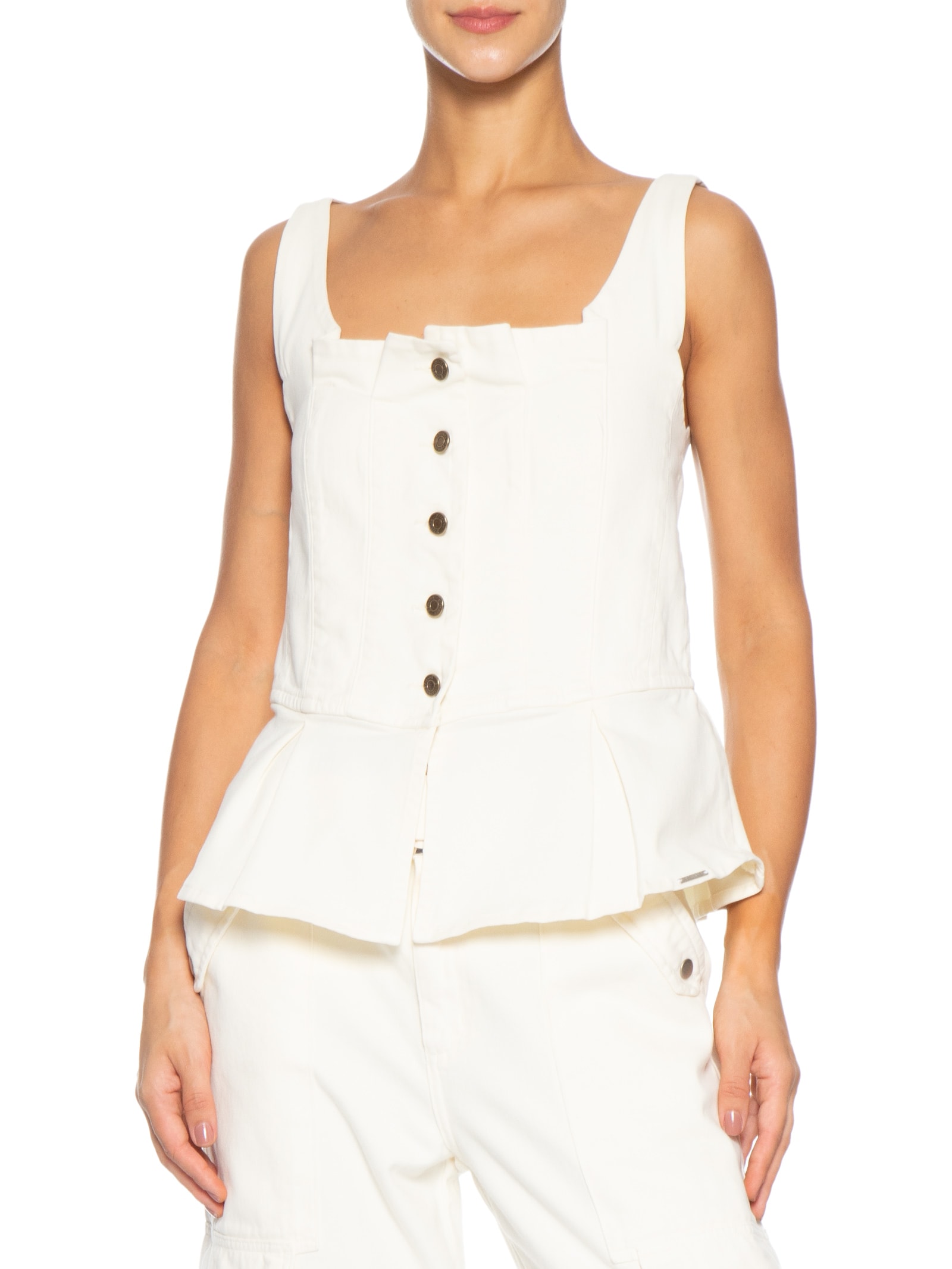Corset Feminino Amelie Amarelo P7 Jeans