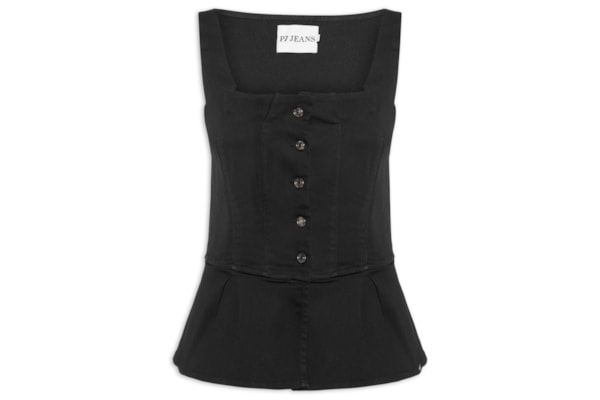 Corset Feminino Amelie - Preto