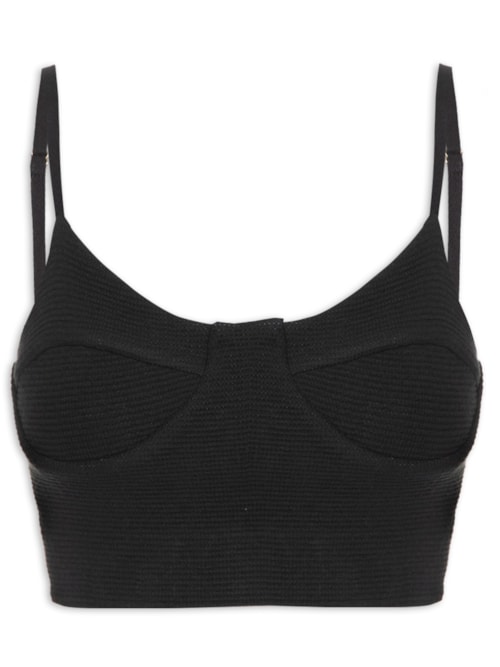 Corset Feminino Resort - Preto