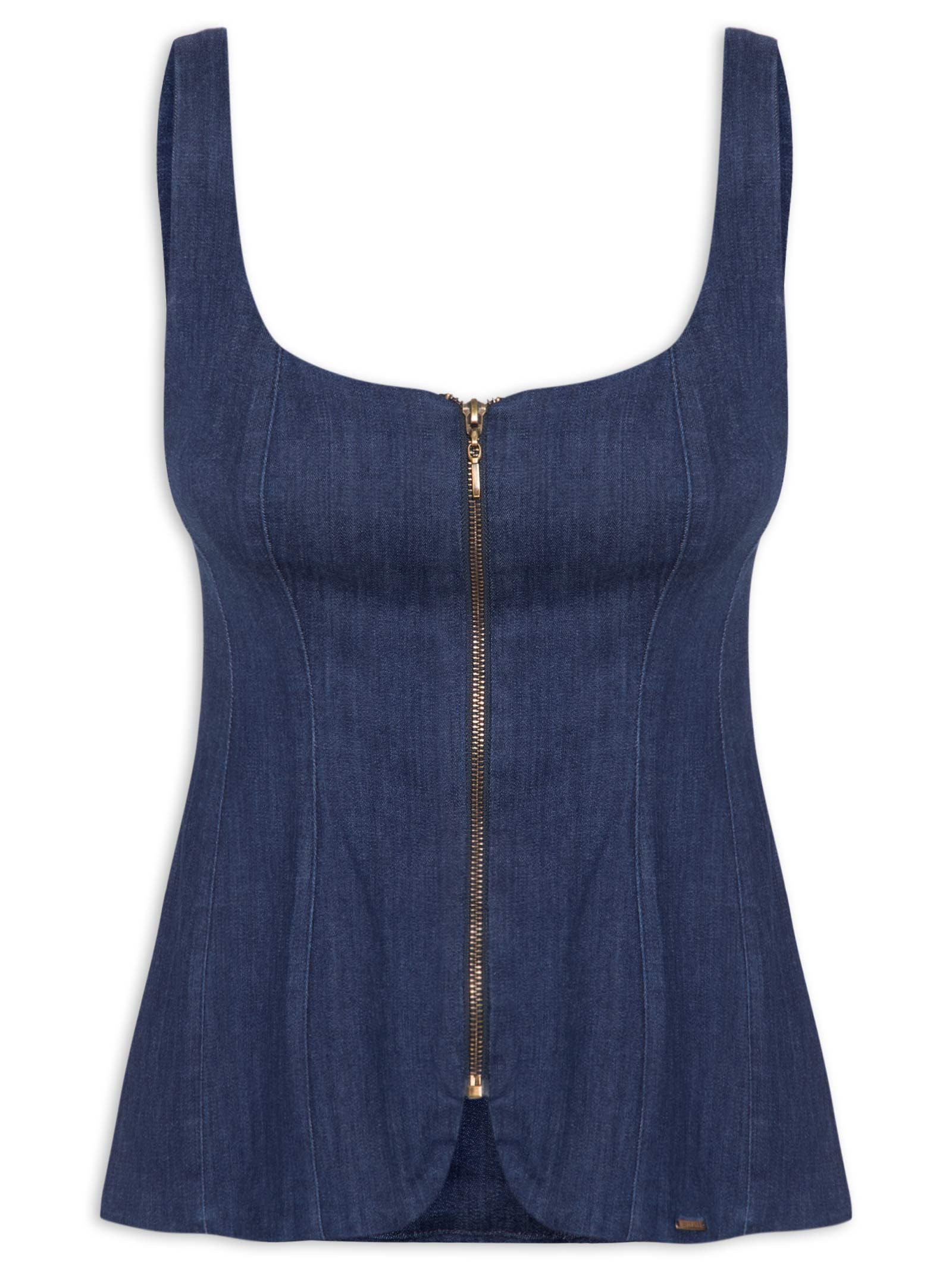 Corset Feminino Vitoria Azul P7 Jeans