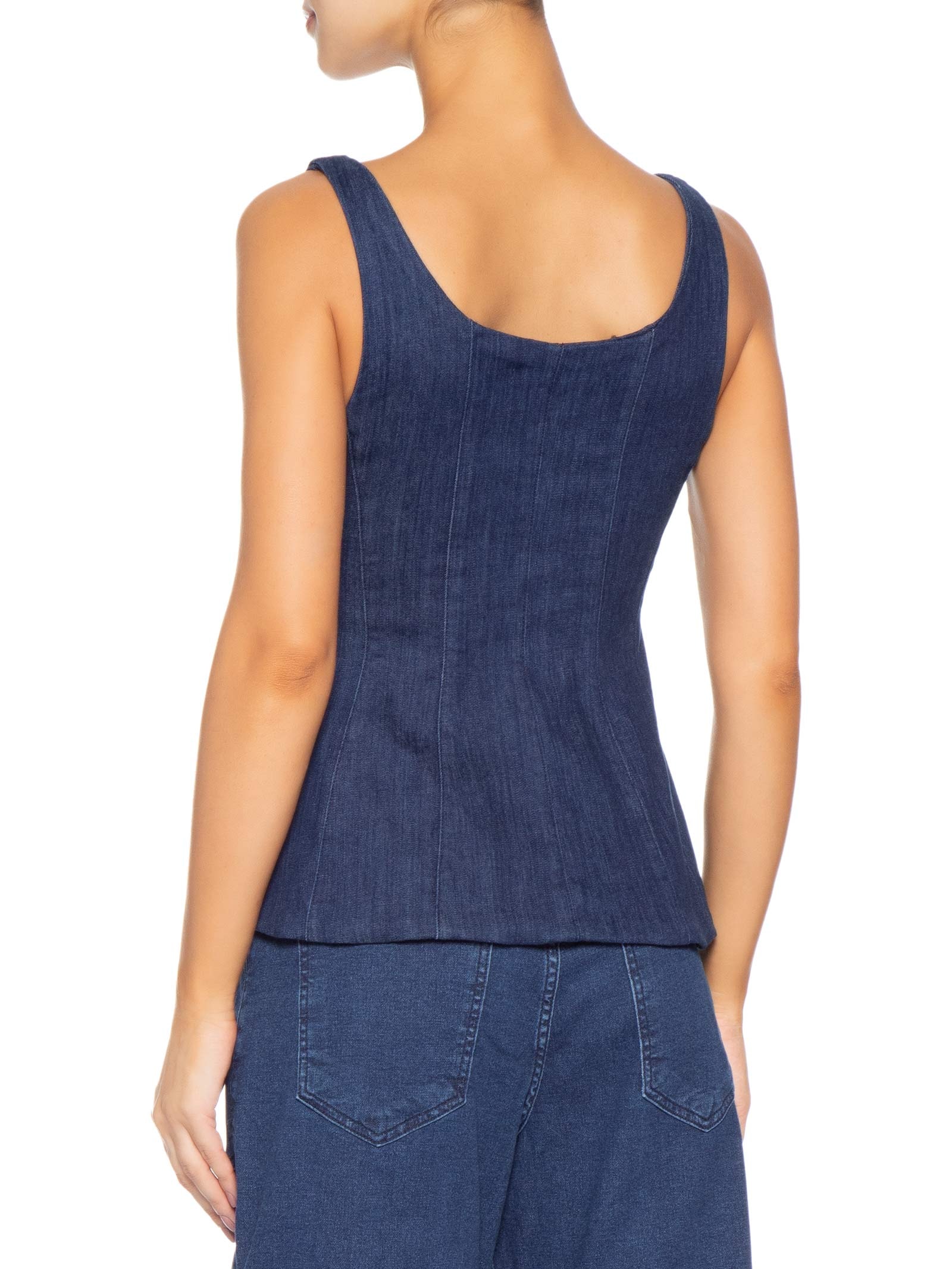 Corset Feminino Vitoria Azul P7 Jeans