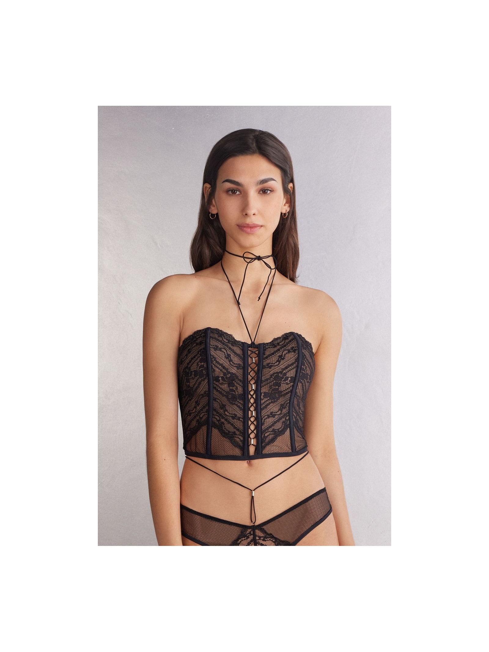 Corset Sleepless Nights Preto Intimissimi