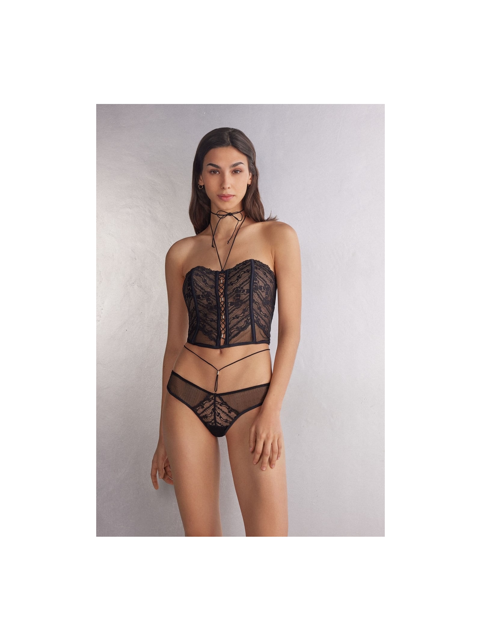 Corset Sleepless Nights Preto Intimissimi