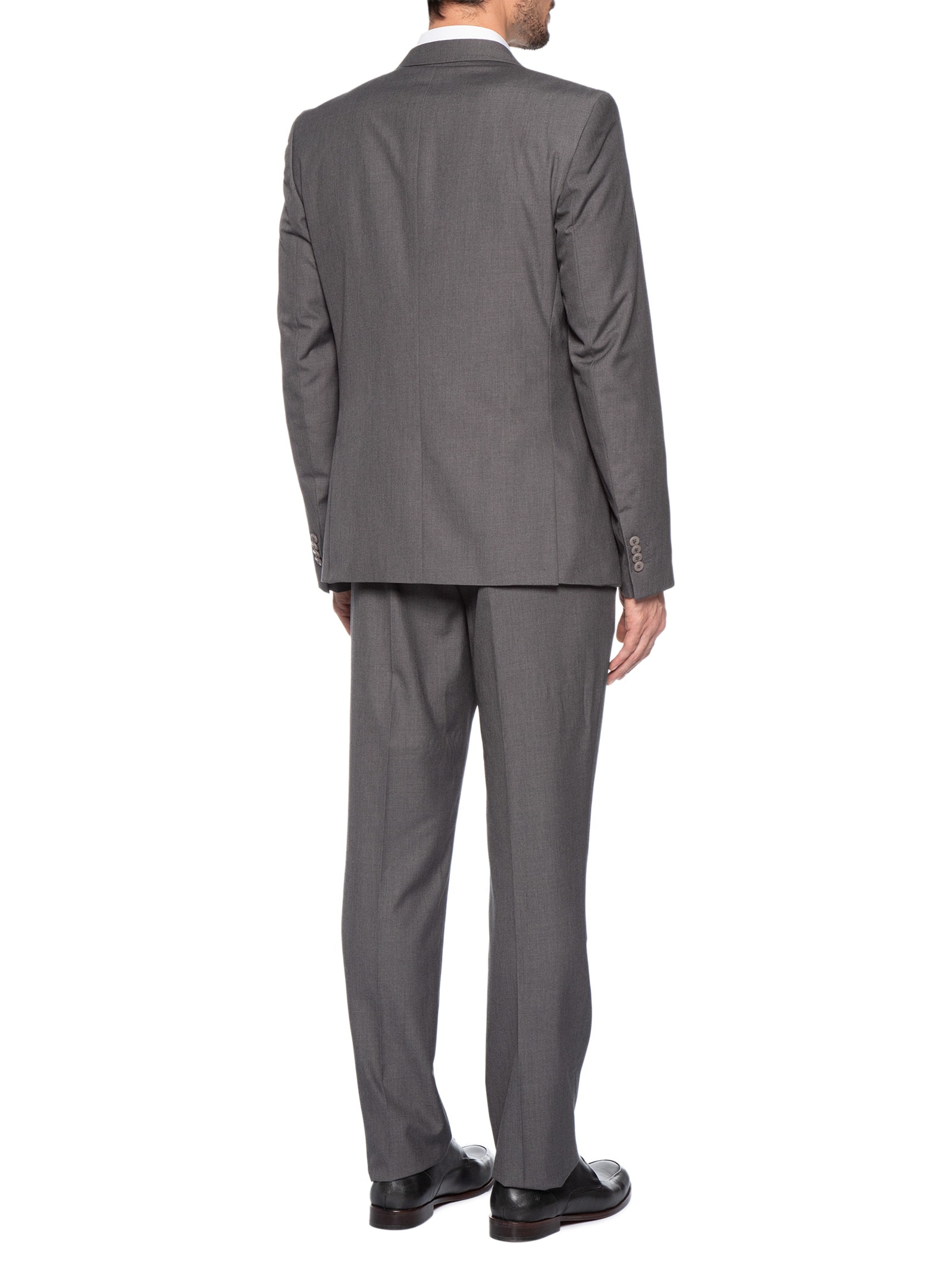 Costume Masculina Essentials Slim Cinza Calvin Klein