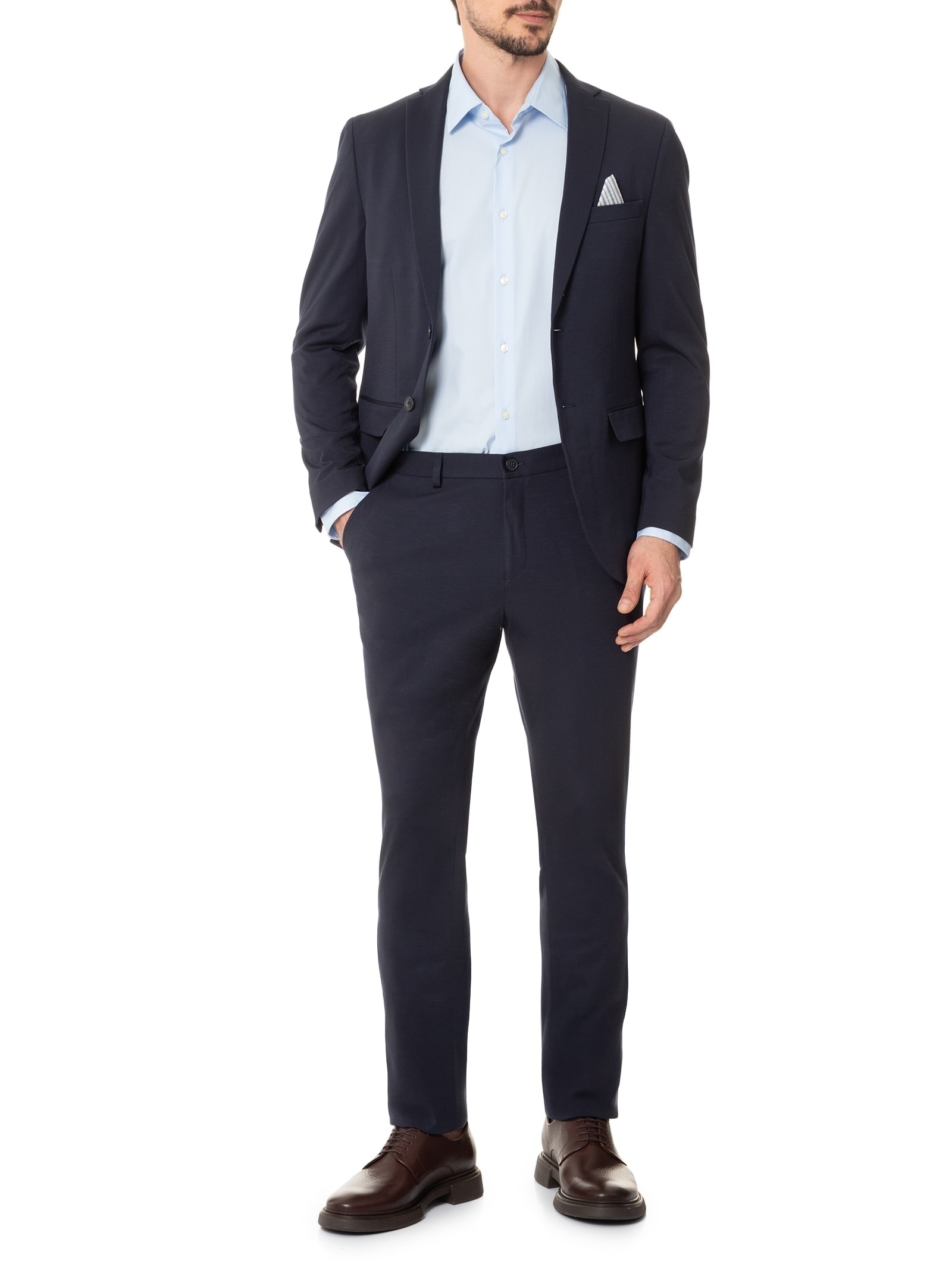 Costume Masculino Alfaiataria Formal Azul '2 Essential