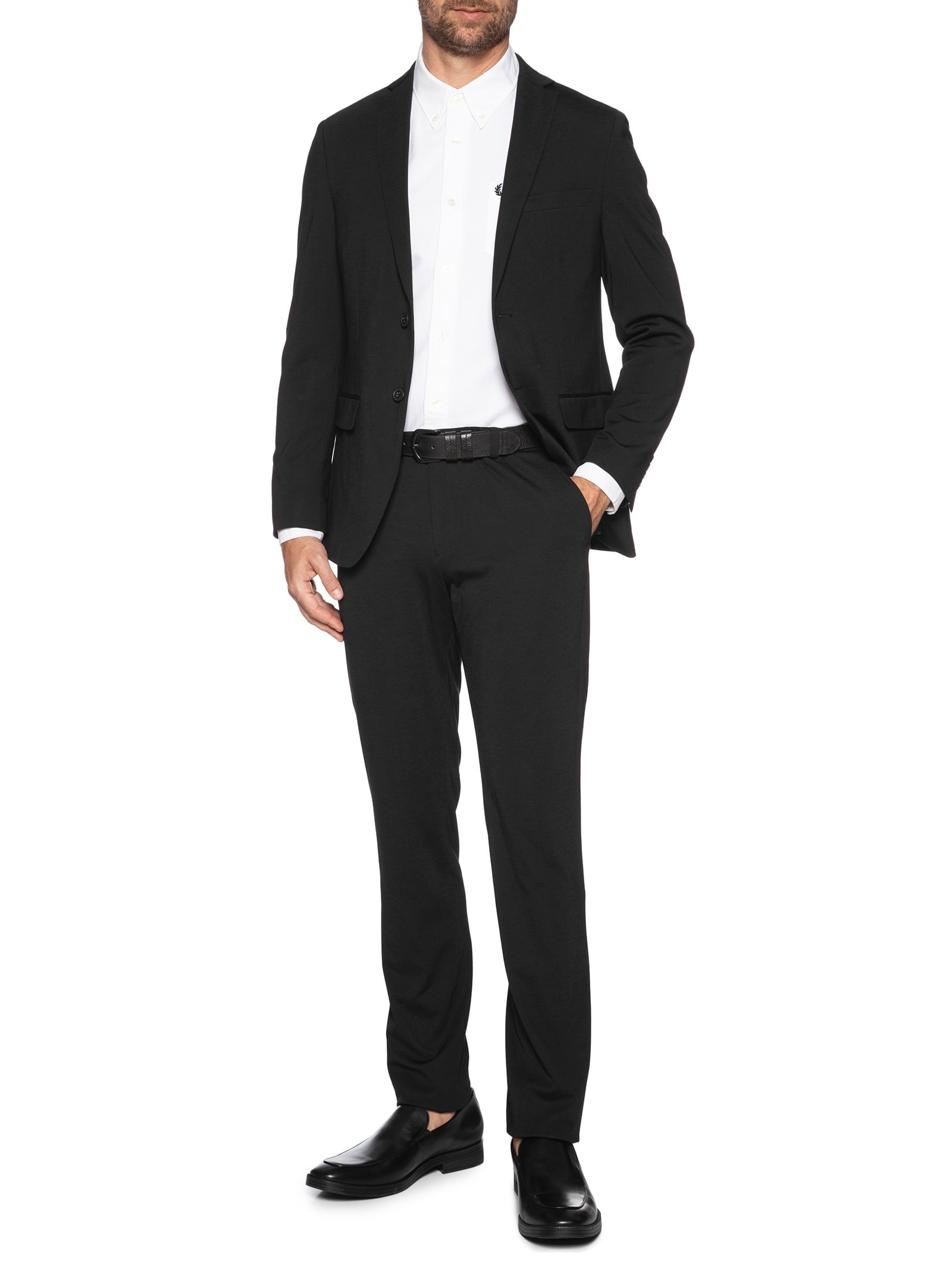 Costume Masculino Alfaiataria Formal Preto '2 Essential