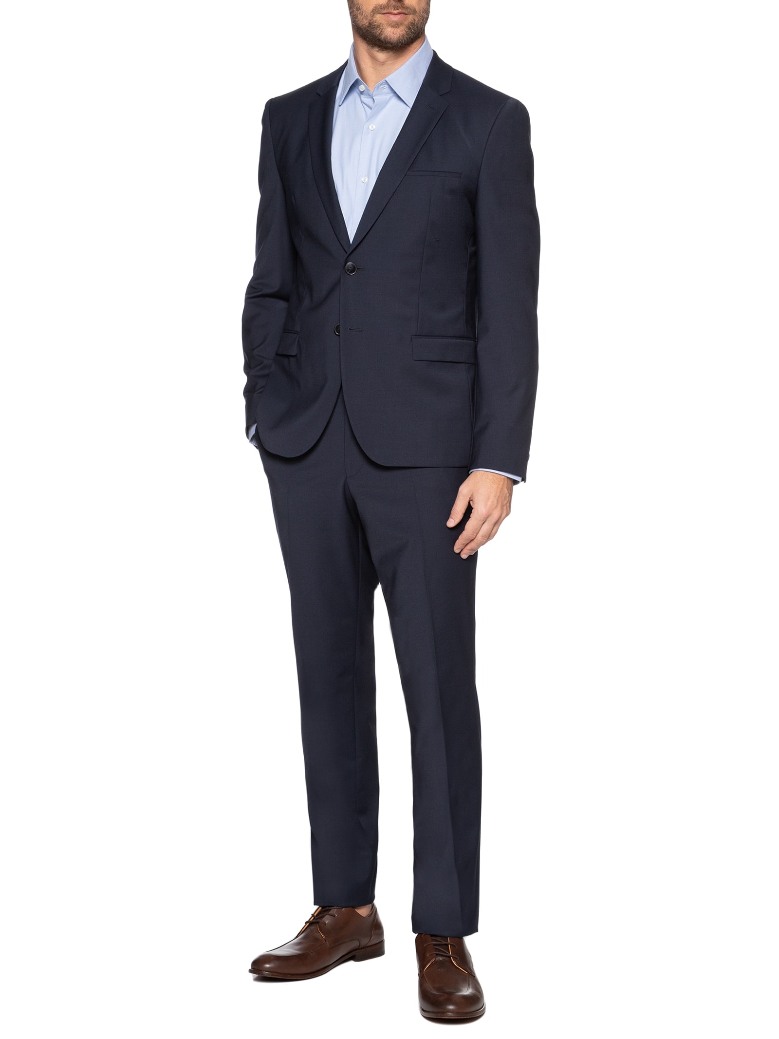 Costume Masculino Arti/Hesten Azul  Hugo