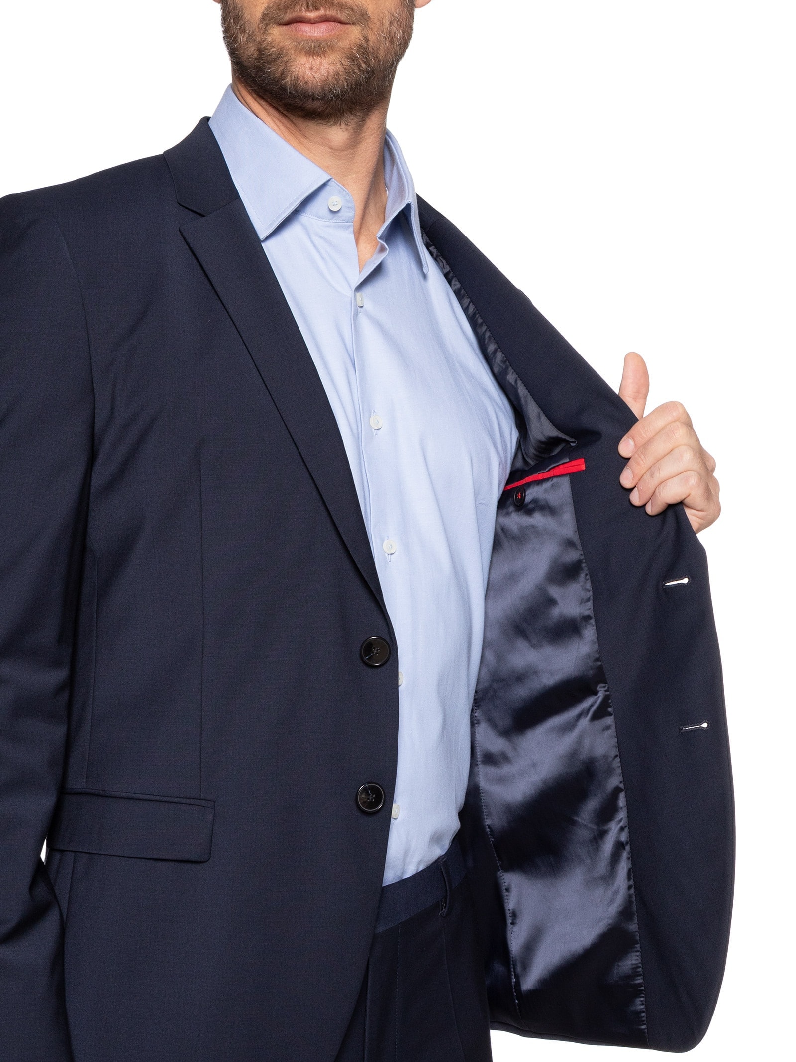 Costume Masculino Arti/Hesten Azul  Hugo