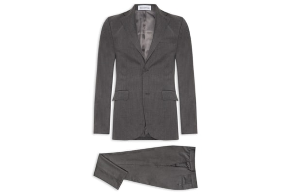 Costume Masculino Casual – Cinza
