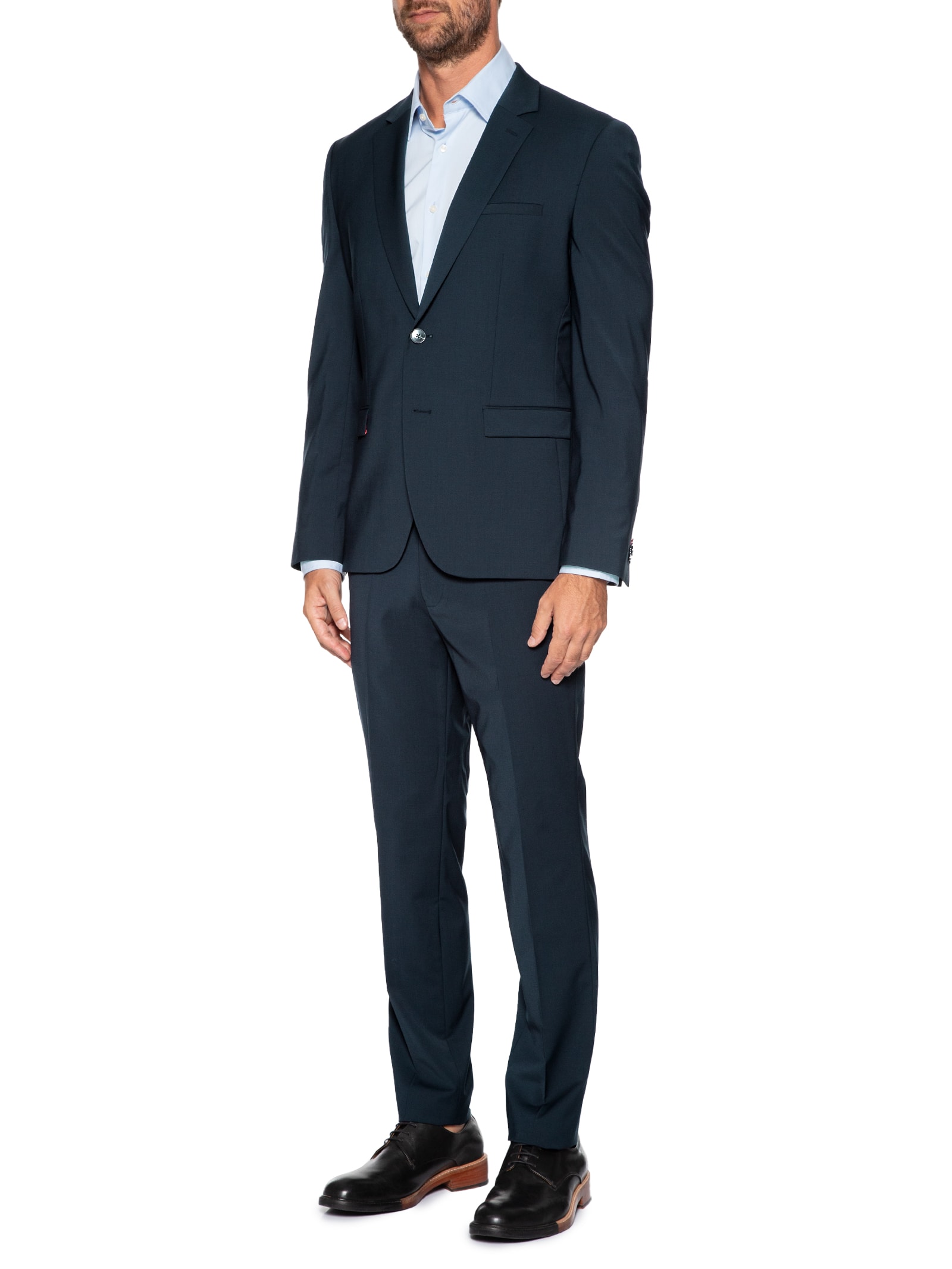 Costume Masculino Extra Slim Fit -Azul Hugo