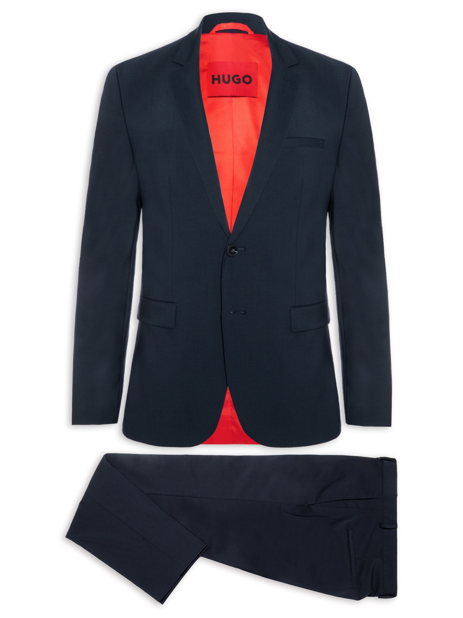 Costume Masculino Extra Slim Fit -Azul Hugo