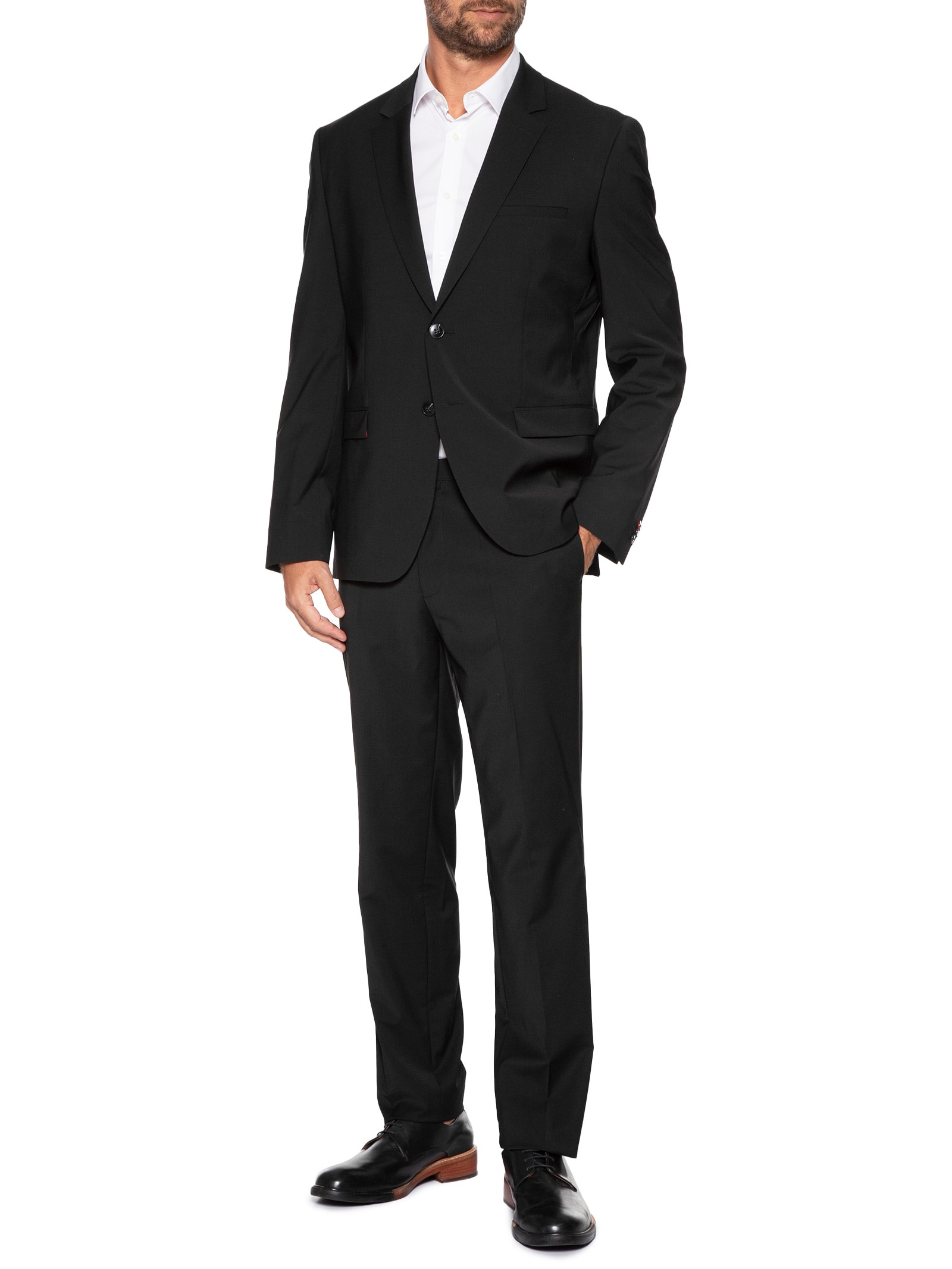 Costume Masculino Extra Slim Fit Preto Hugo