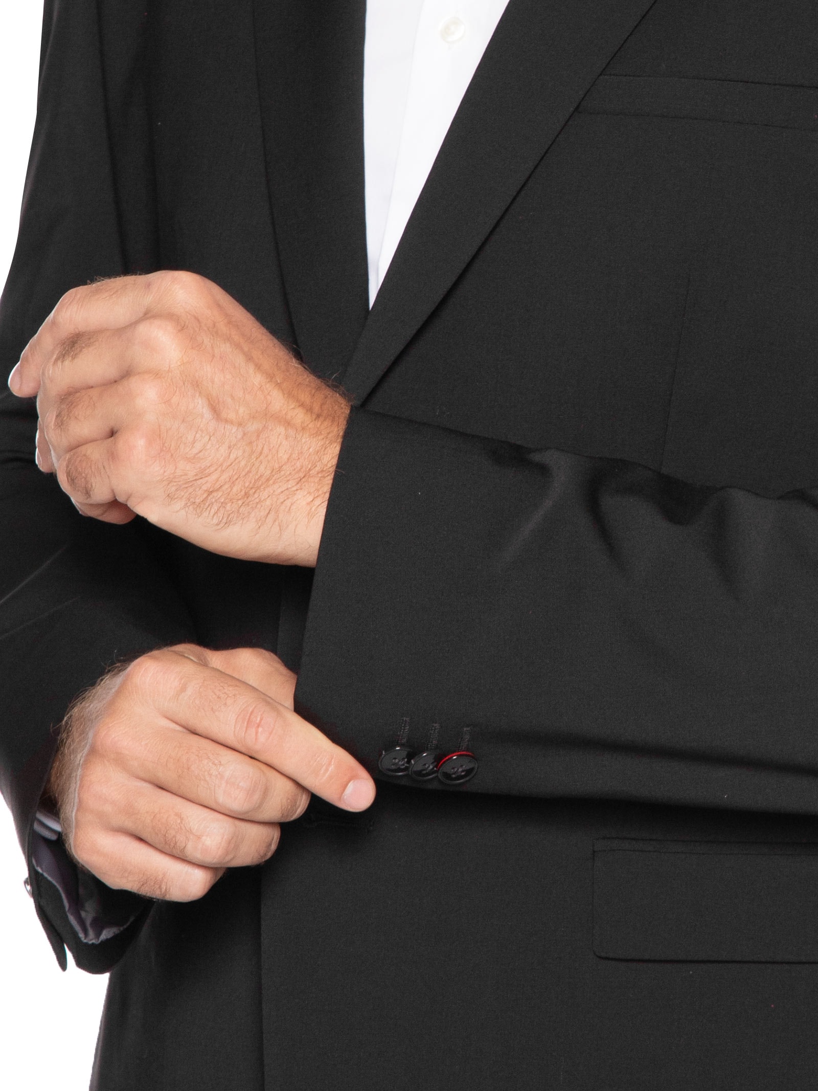 Costume Masculino Extra Slim Fit Preto Hugo