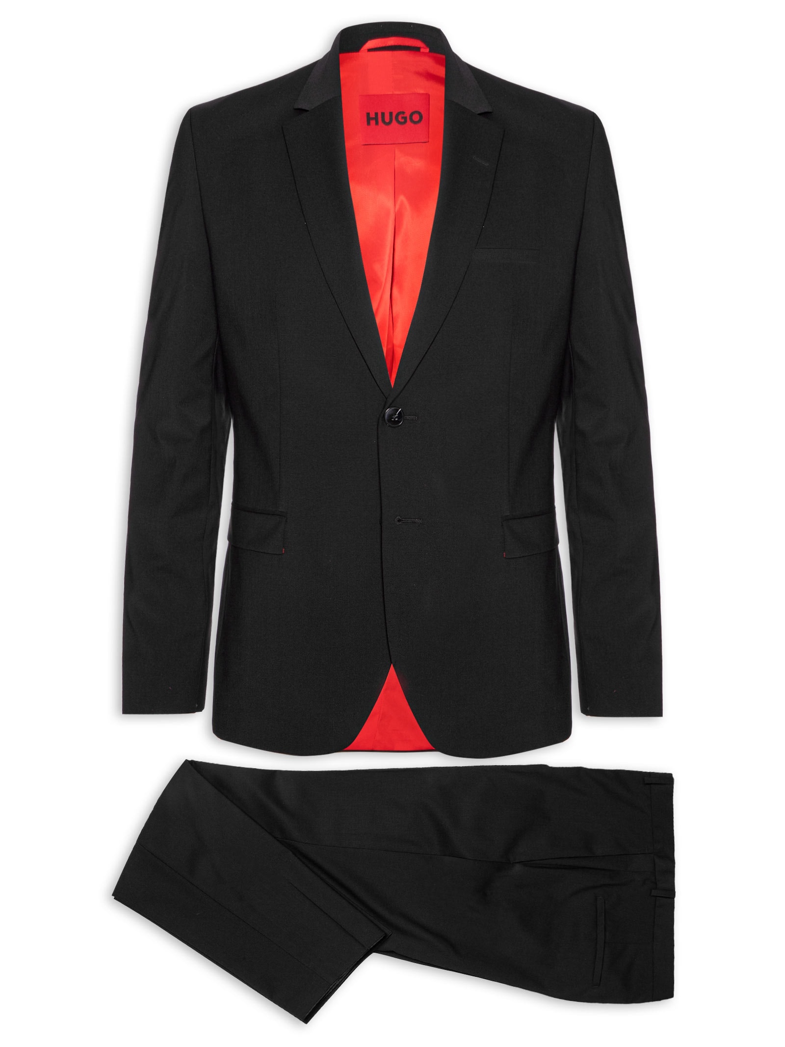 Costume Masculino Extra Slim Fit Preto Hugo