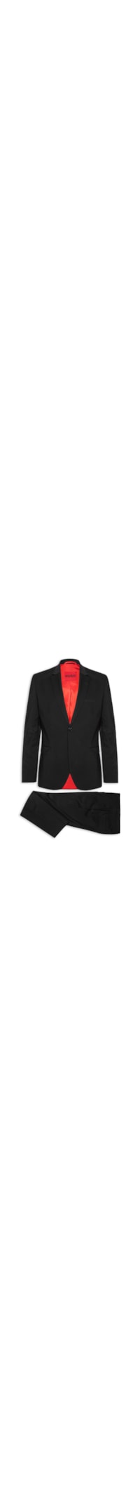 Costume Masculino Extra Slim Fit - Preto