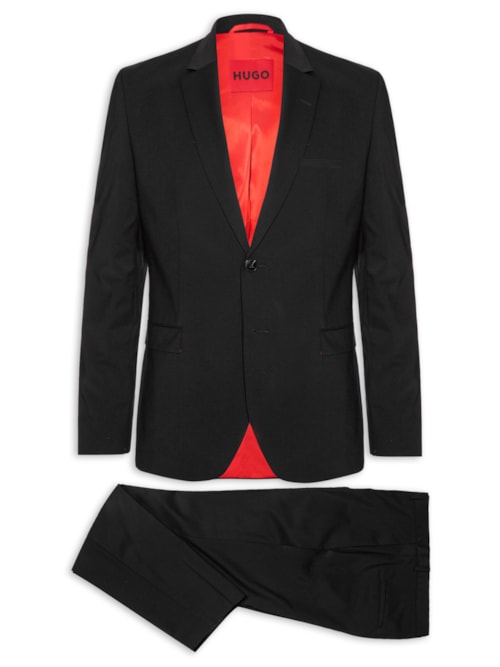 Costume Masculino Extra Slim Fit – Preto