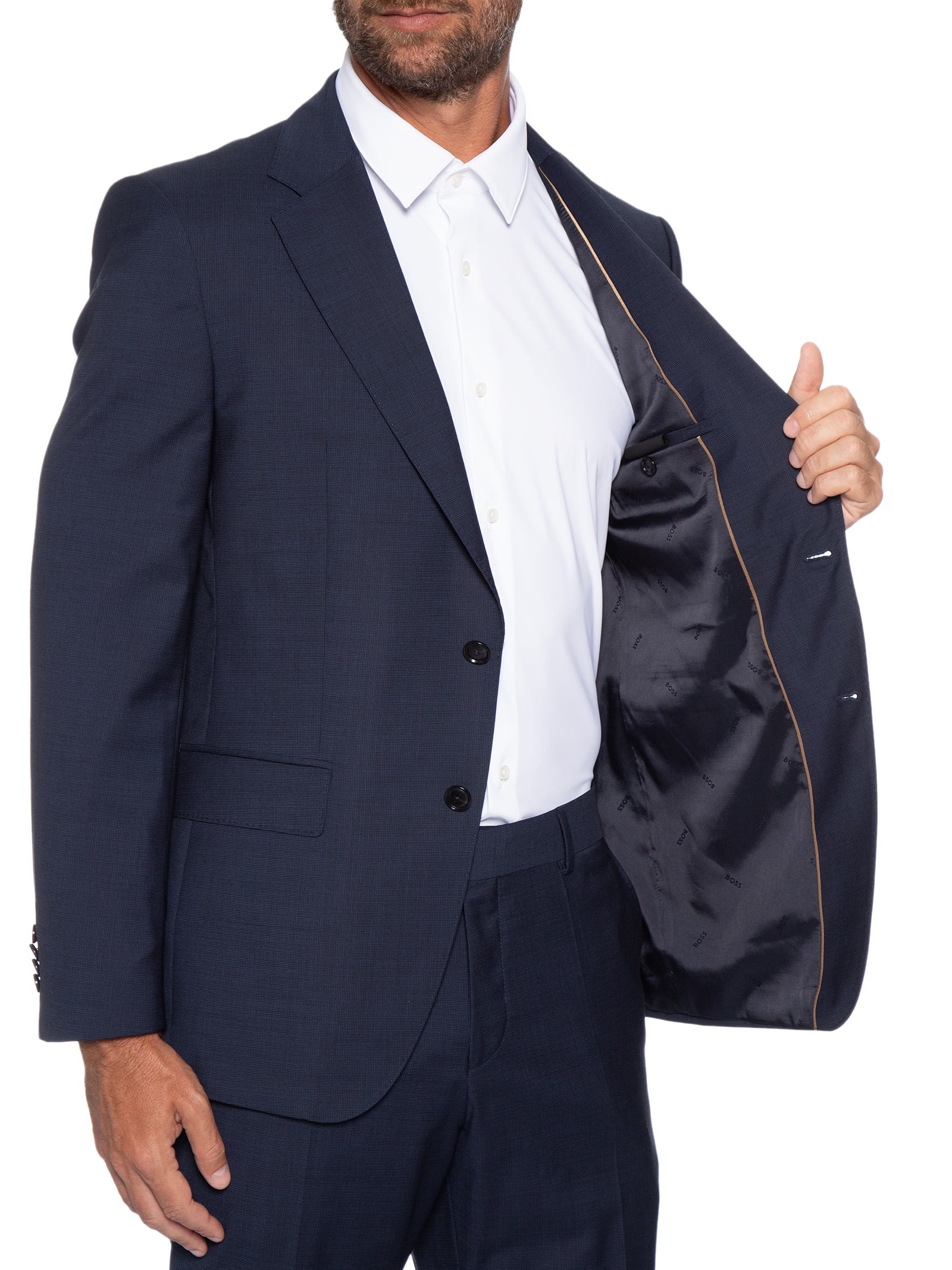 Costume Masculino H-Huge Azul Boss