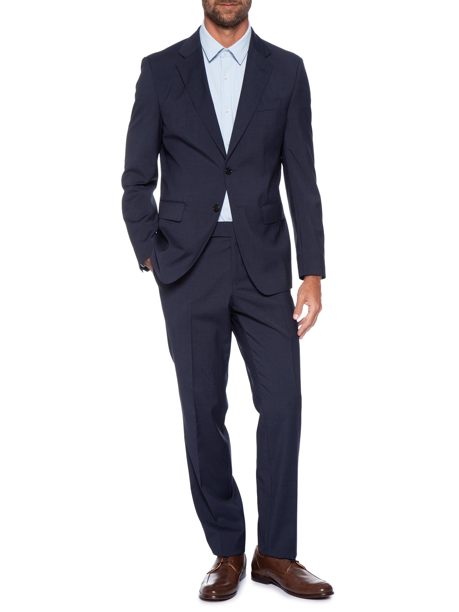 Costume Masculino H-Huge Azul Boss