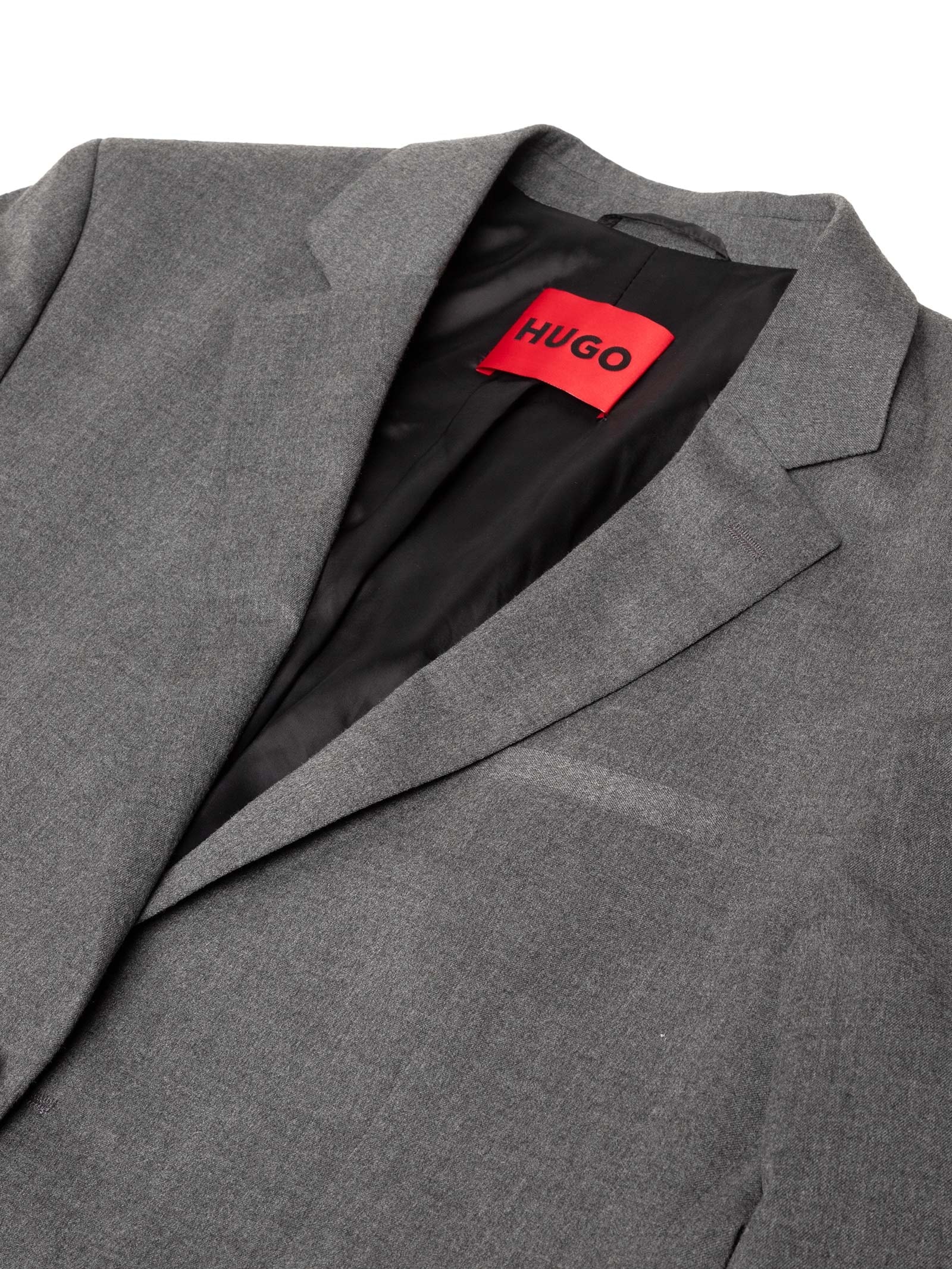 Costume Masculino Slim Fit Arti-Hesten 253X Cinza Hugo