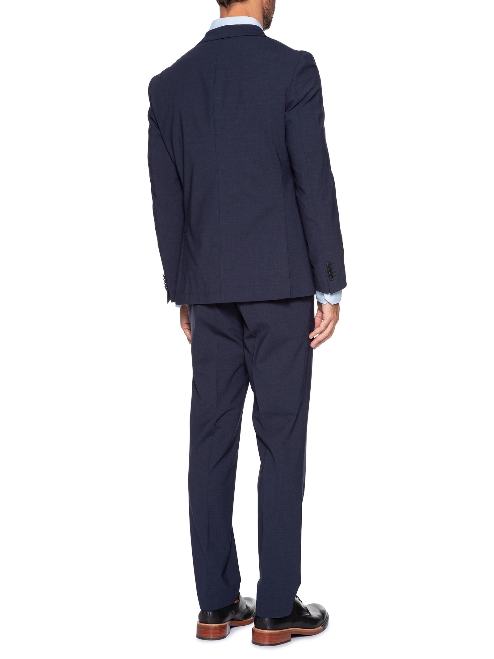 Costume Masculino Slim Fit P-Hge 2 Peças Azul Boss