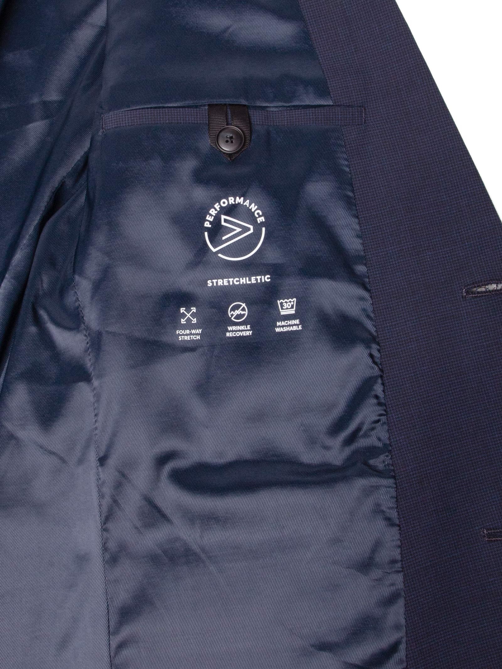 Costume Masculino Slim Fit P-Hge 2 Peças Azul Boss