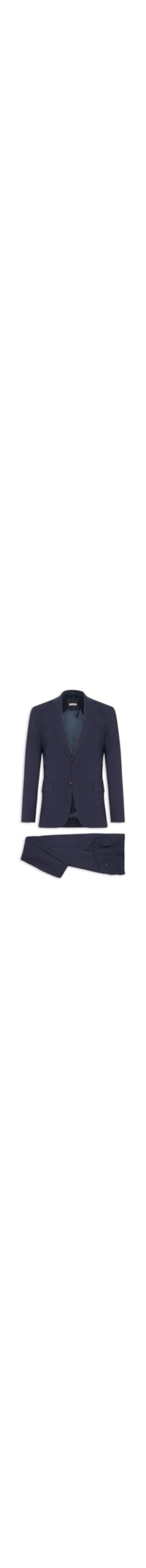 Costume Masculino Slim Fit P-Hge 2 Peças - Azul