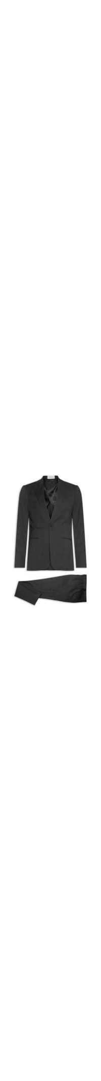 Costume Masculino Social Ponto Palito Slim - Preto