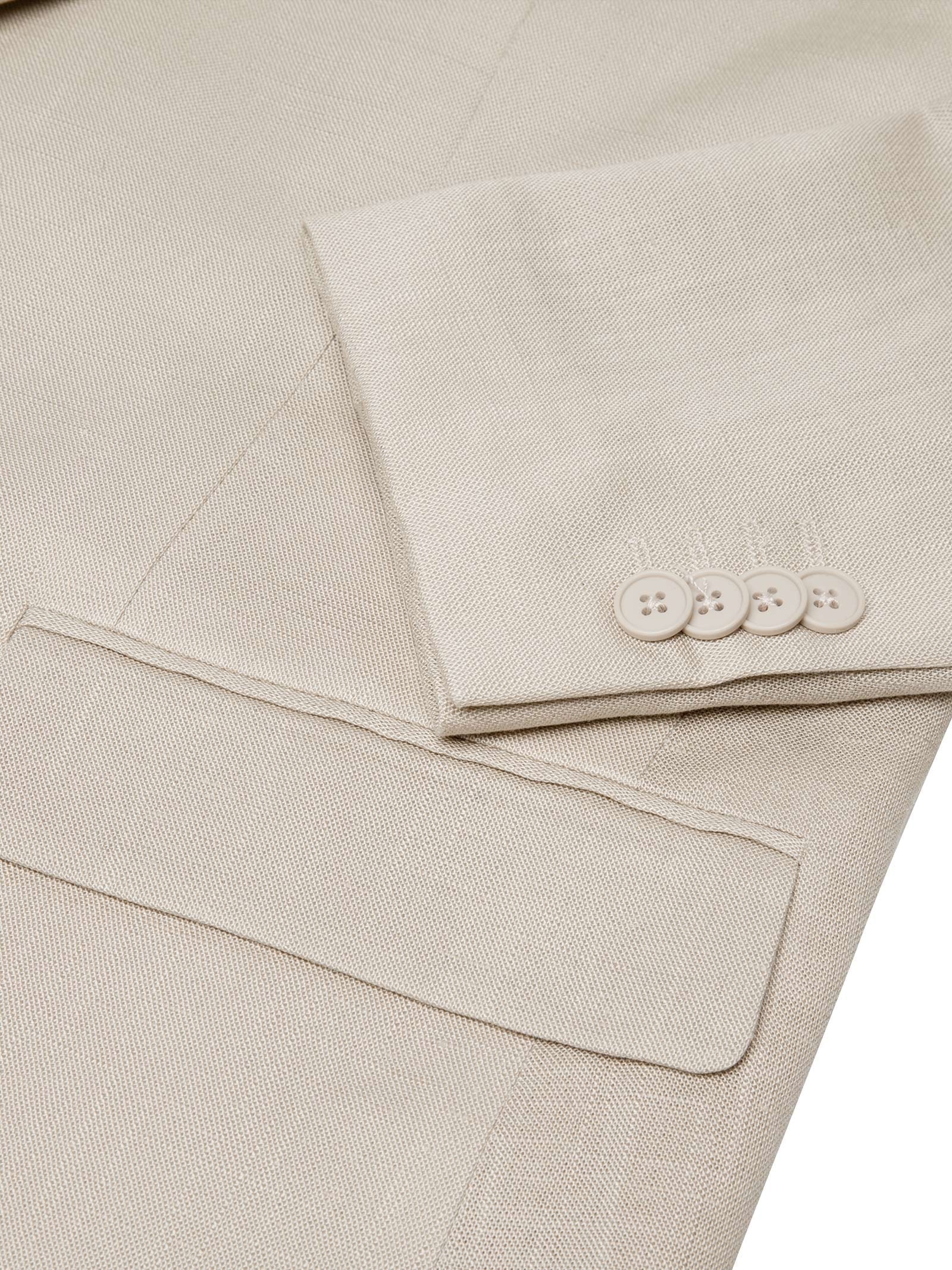 Costume Masculino Social Slim Bege '2 Essential