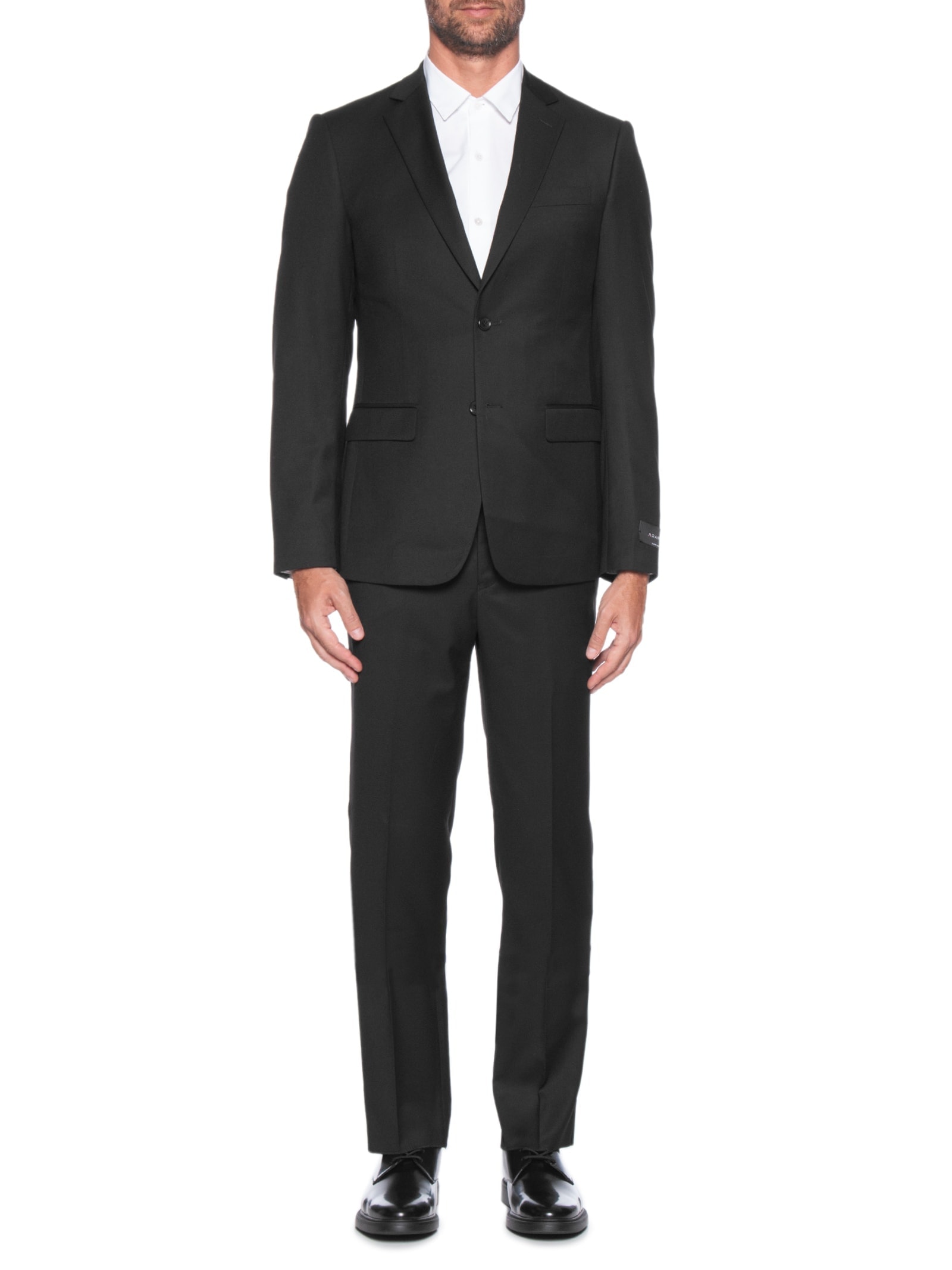Costume Masculino Super Slim Fit Com Elastano Preto Aramis