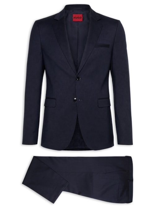 Costume Slim Masculino Arti-Hesten253X - Azul