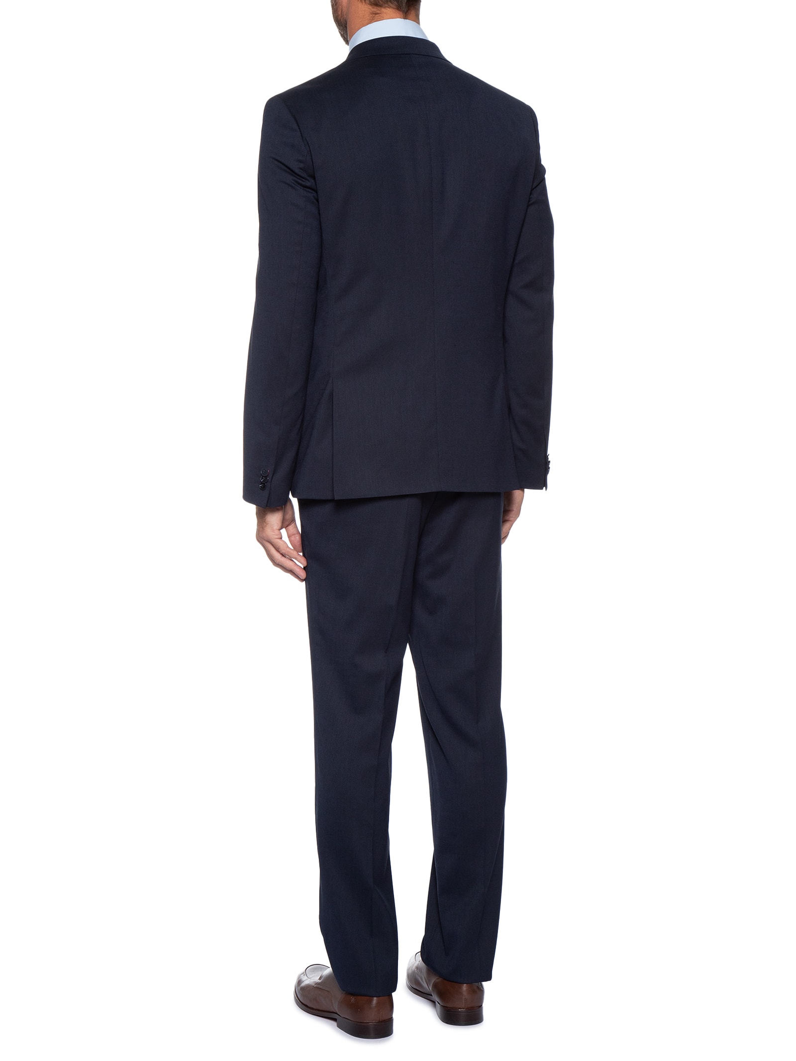 Costume Slim Masculino Arti-Hesten253X Azul Hugo