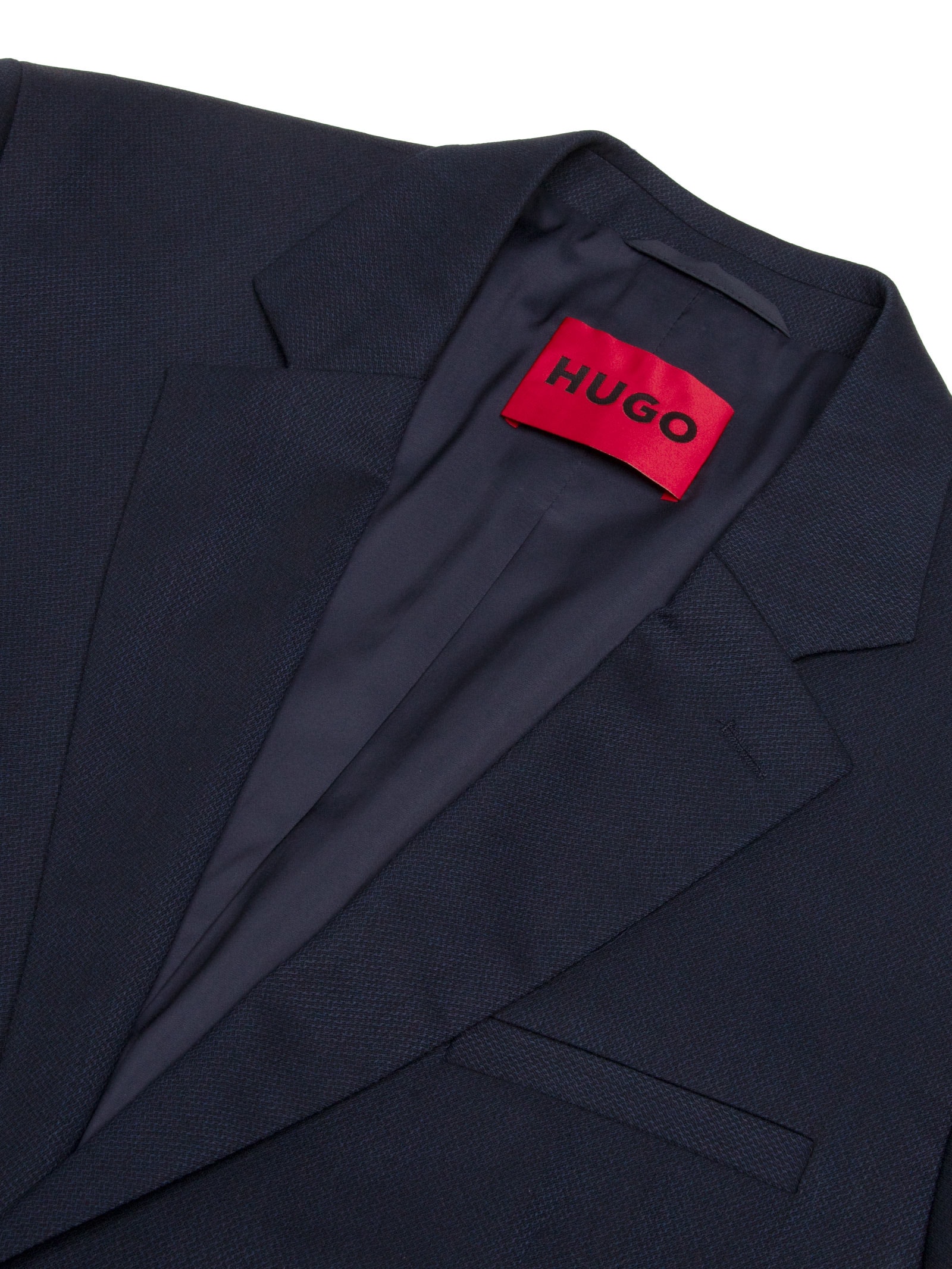 Costume Slim Masculino Arti-Hesten253X Azul Hugo