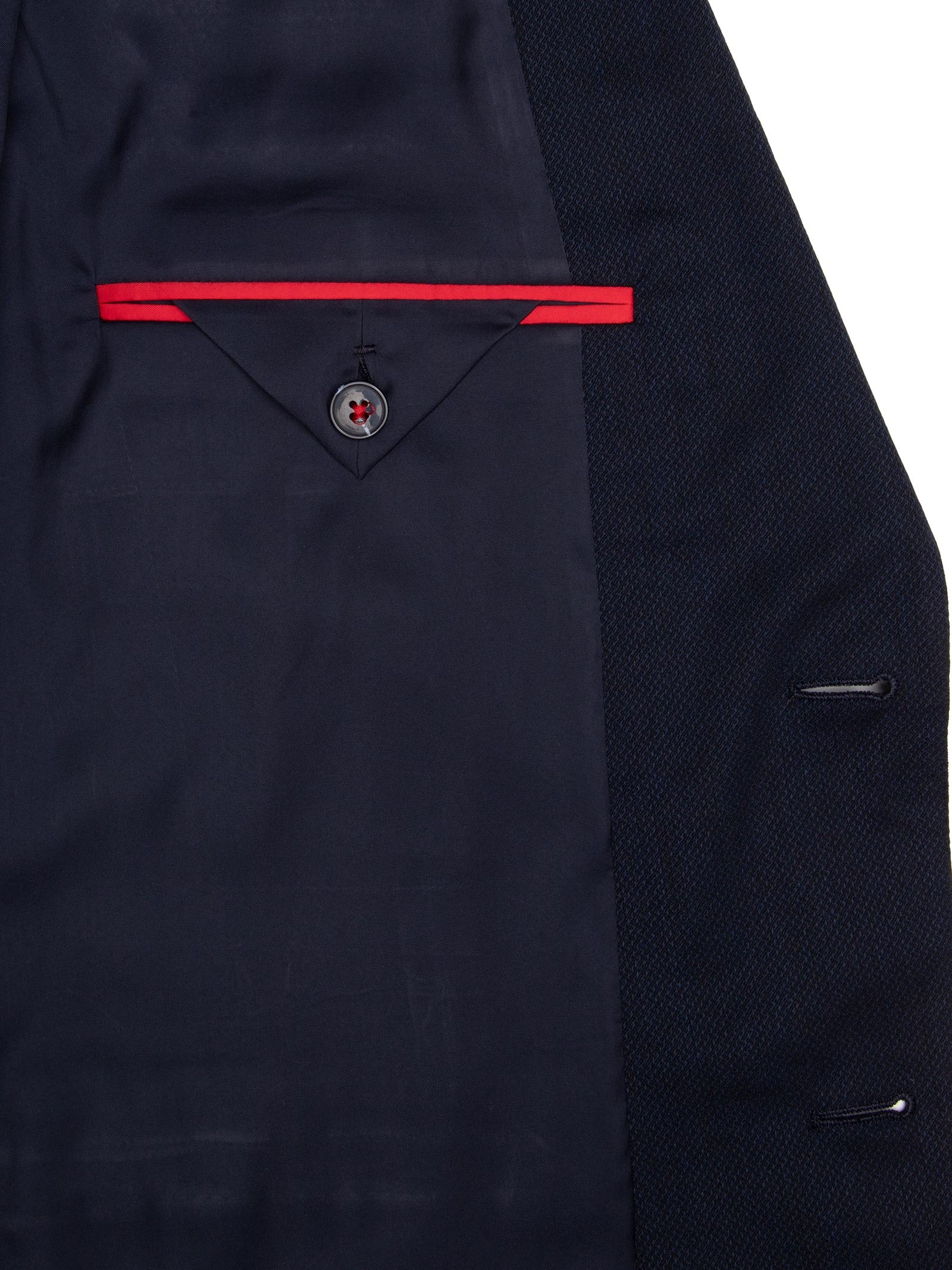 Costume Slim Masculino Arti-Hesten253X Azul Hugo