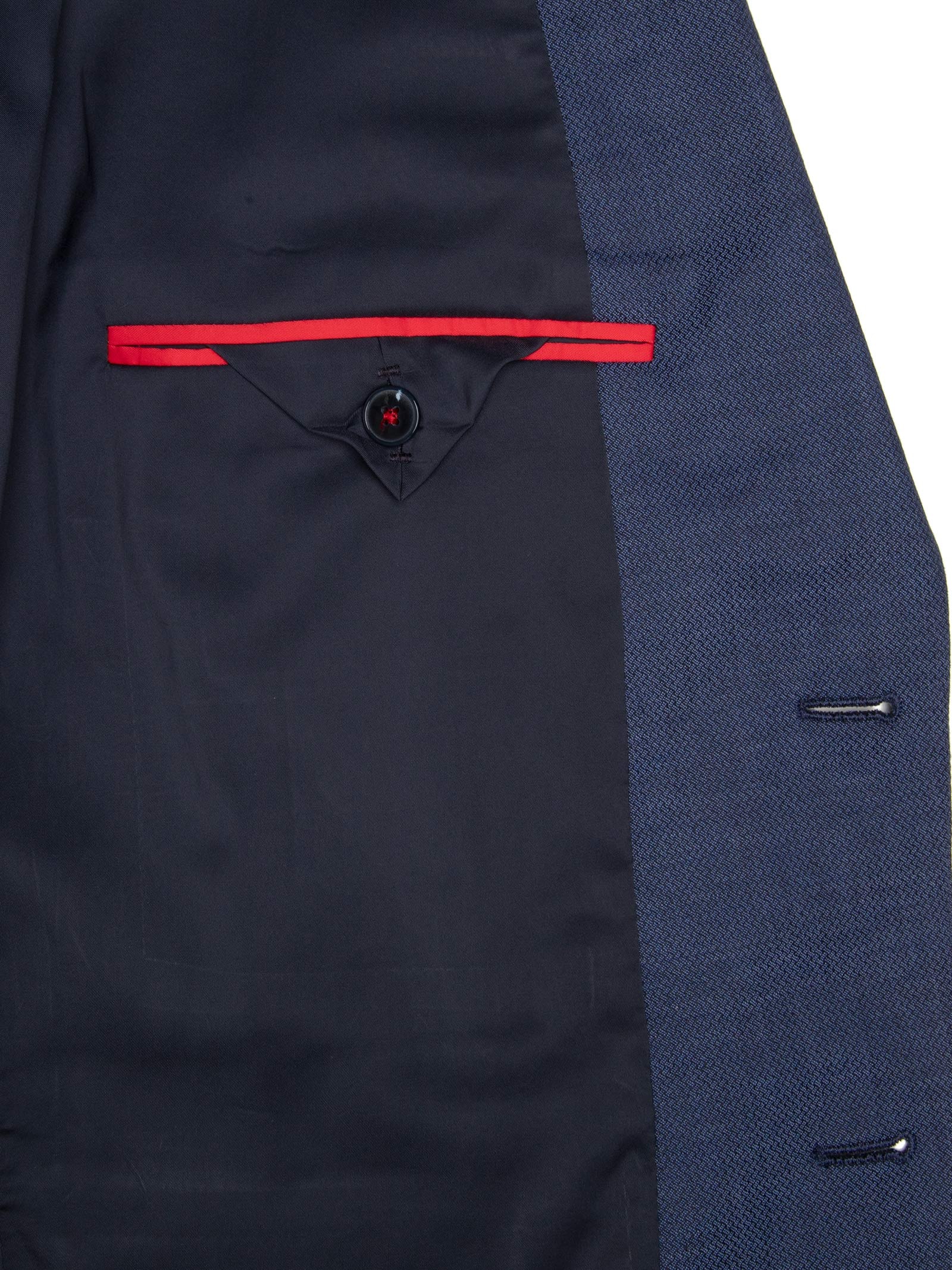 Costume Slim Masculino Arti-Hesten253X Azul Hugo