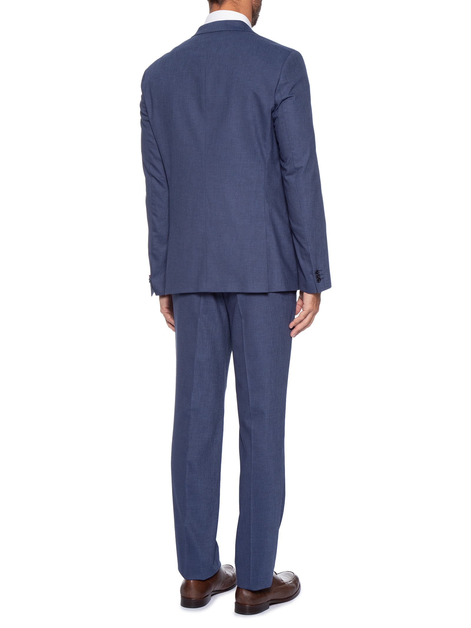 Costume Slim Masculino Arti-Hesten253X Azul Hugo